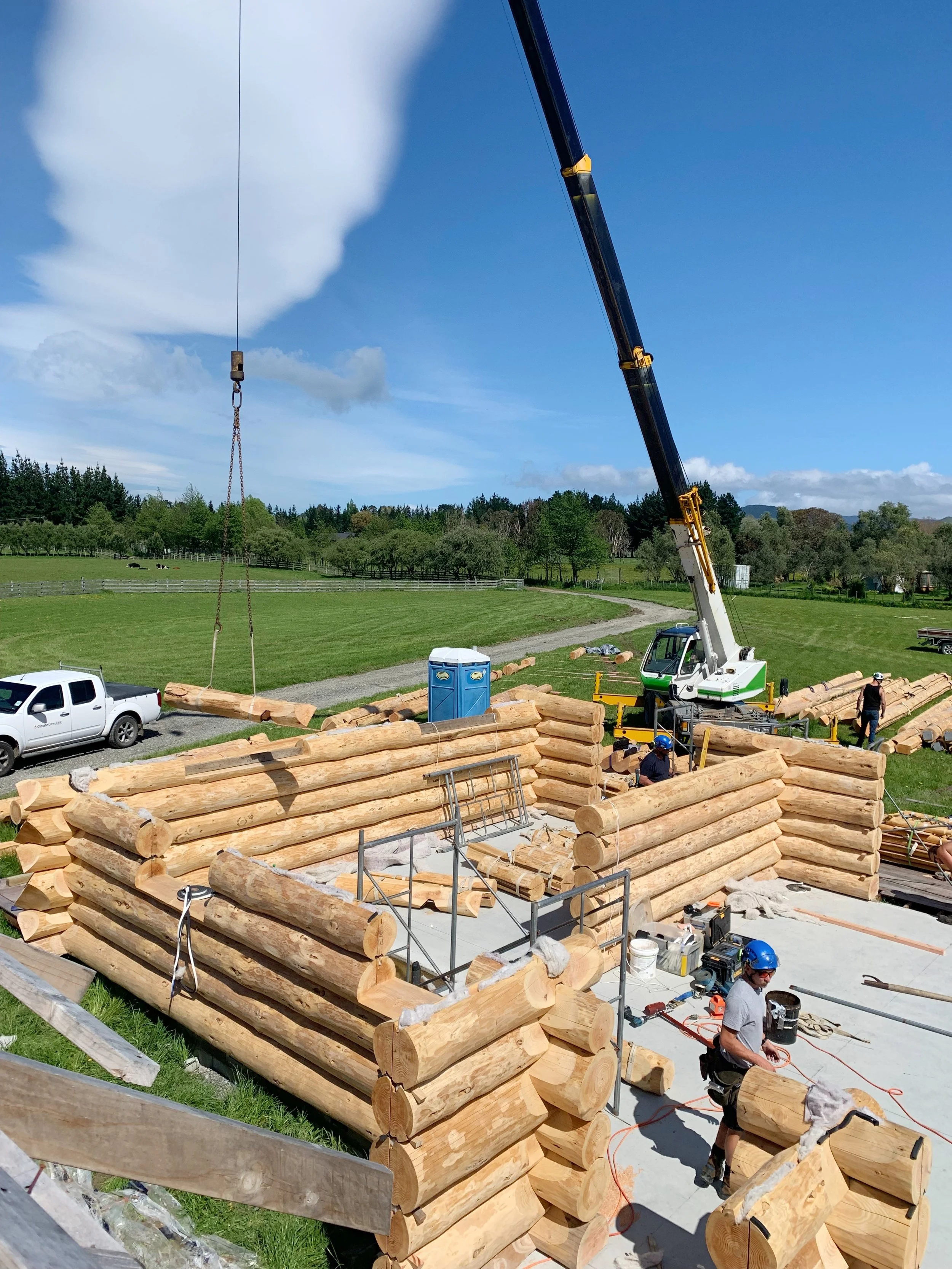 The Log House — Adams Building Company