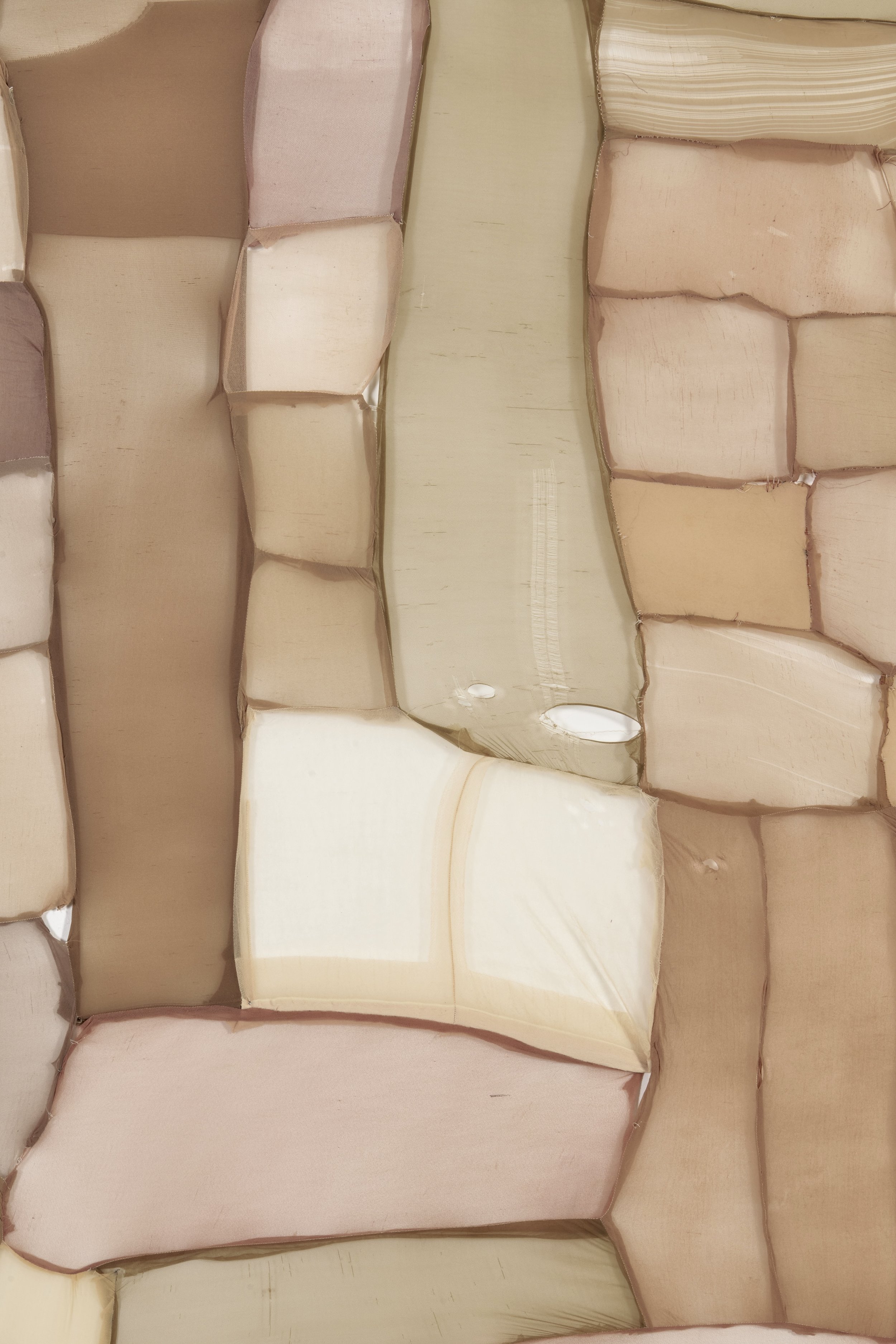 Untitled - 2025 - Pantyhose, thread - 
Varying dimensions