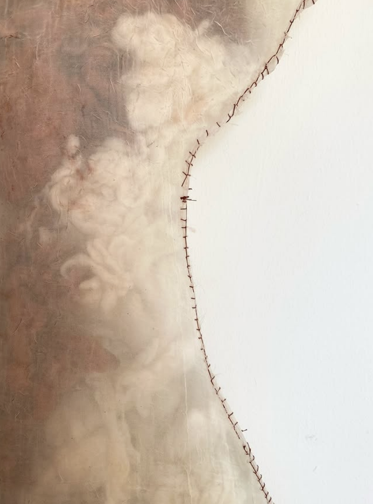 Soft Core 
Natural dyed sheep wool, sheep wool, fabric and thread
2025