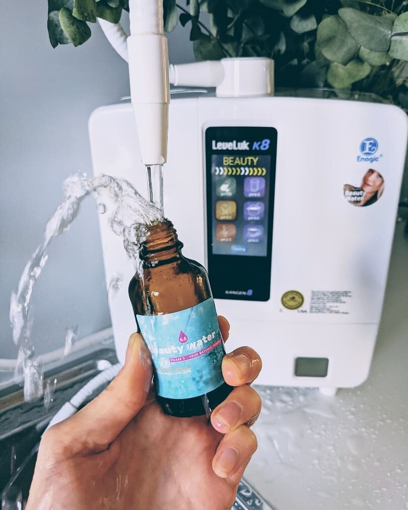 🌊GET WET the right way with Beauty Water powered by Kangen.🌊
Its like falling in love with the right person: something magically beautiful is created that feels nourishing and fullfilling. In the same way, using water that is electrically charged a