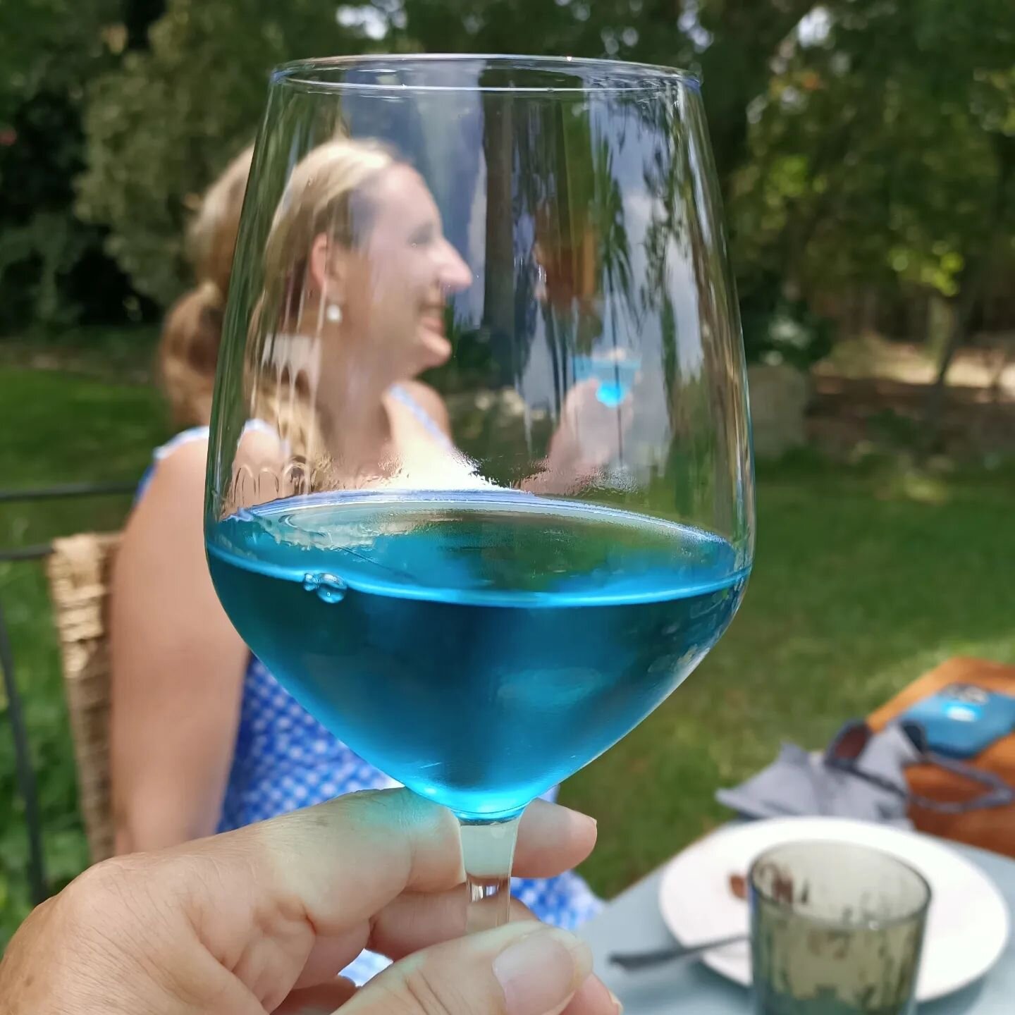 Had as much fun as this traveler tasting blue wine at @can.piza.boutique.winery. 

#winetourism #mallorcawinery #winelovers #privatetourmallorca