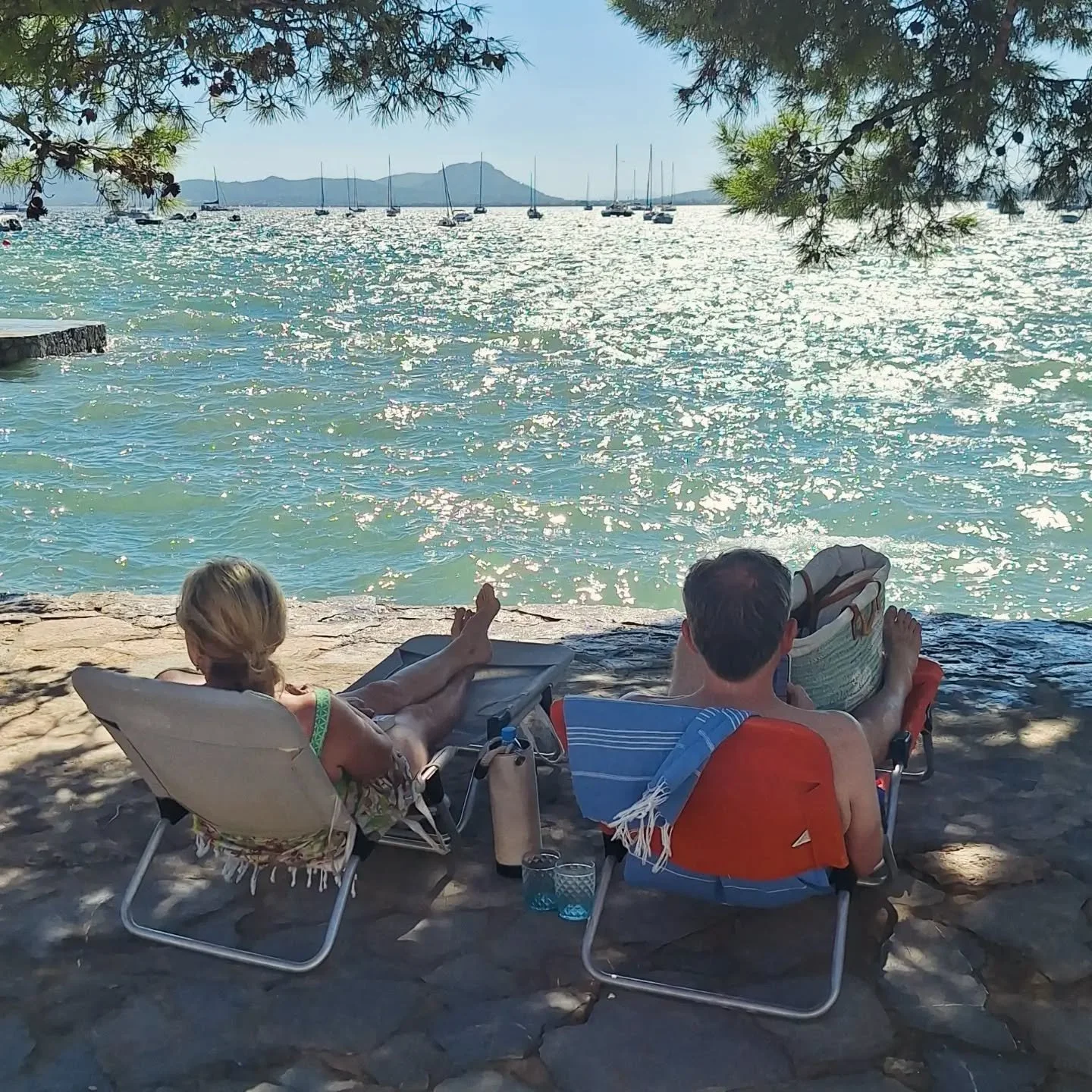 Yesterday was windy but sunny, but the wind didn't stop anyone from enjoying a relaxing day on the Pine Walk. 
#pinewalk #portdepollen&ccedil;a #justrelax #lifestylemallorca #seaside