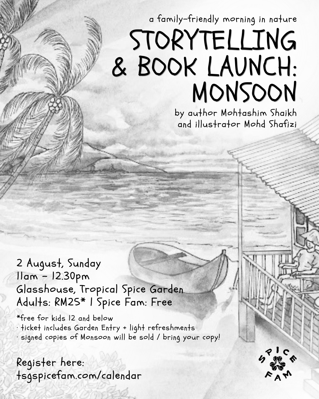 Storytelling & Book Launch: Monsoon