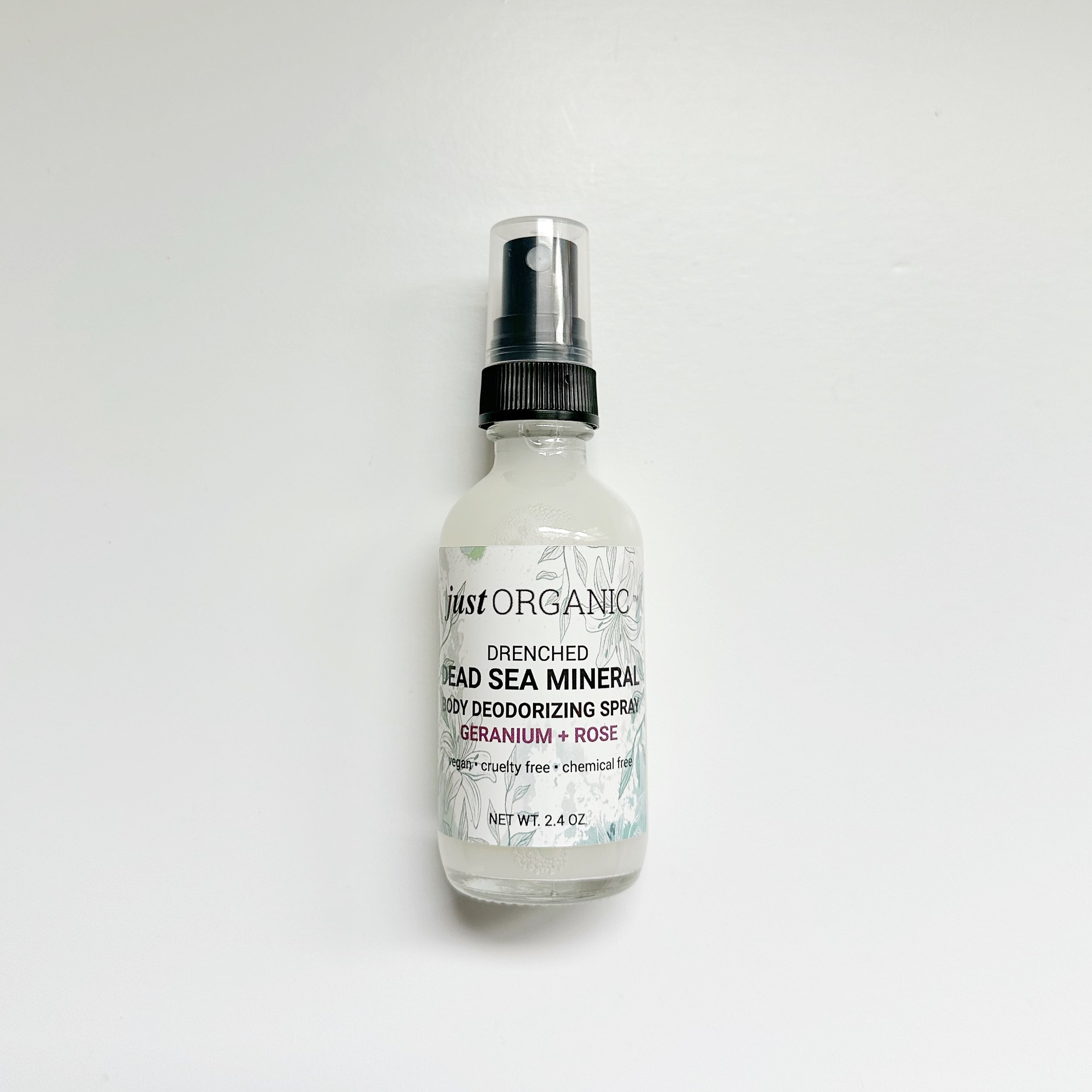 DRENCHED Dead Sea Mineral Body Deodorizing Spray