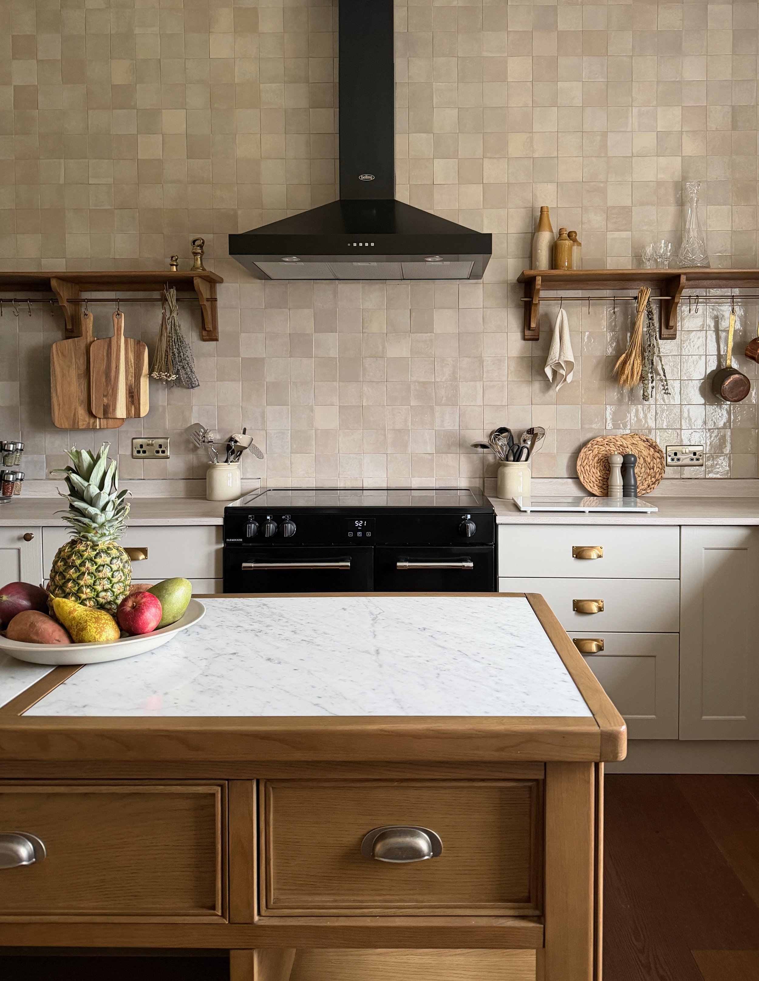 Design-led kitchen at Blackrock House, a golfing holiday let in Troon