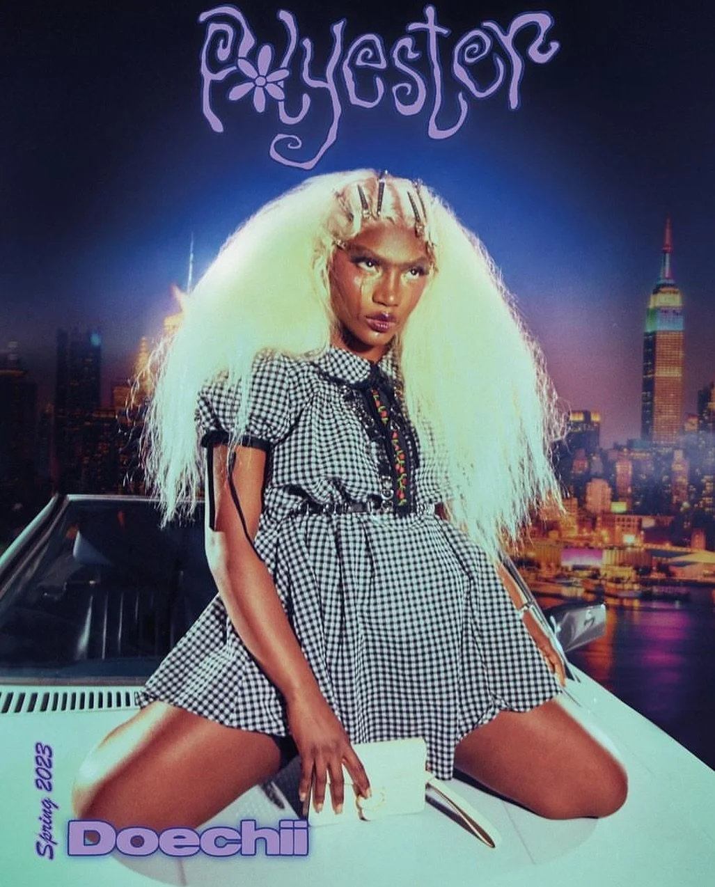 Throwback to Doechii on the cover of Polyester, spring 2023 💜

@polyesterzine 
Words: @h.alimaa l Photographer: @savannarruedy | Creative Director: @ionegamble | Set: @dripdome | Makeup: @deemakeupart | Hair: @theassassin | Stylist: @michymilli
