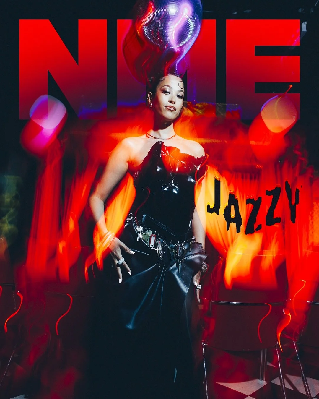 @jazzyofficial__ on The Cover of @nmemagazine 🔥🔥🔥

Words: Nick Levine / @misternicklevine⁣
Photography: Fiona Garden / @fionagarden⁣
Styling: Ellie Rimmer / @ellie_r1⁣
Hair and makeup: Gracie Jai Cox / @graciejaicoxmakeup⁣
Label: Chaos / @chaoslab