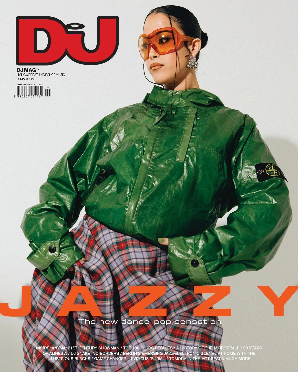 Jazzy on the cover of DJ Mag&rsquo;s print edition 😎

Irish singer-songwriter and DJ Jazzy has made waves with her pop-leaning dance anthems and radiant house sets. It&rsquo;s been a long journey from Dublin to the worldwide acclaim she&rsquo;s enjo