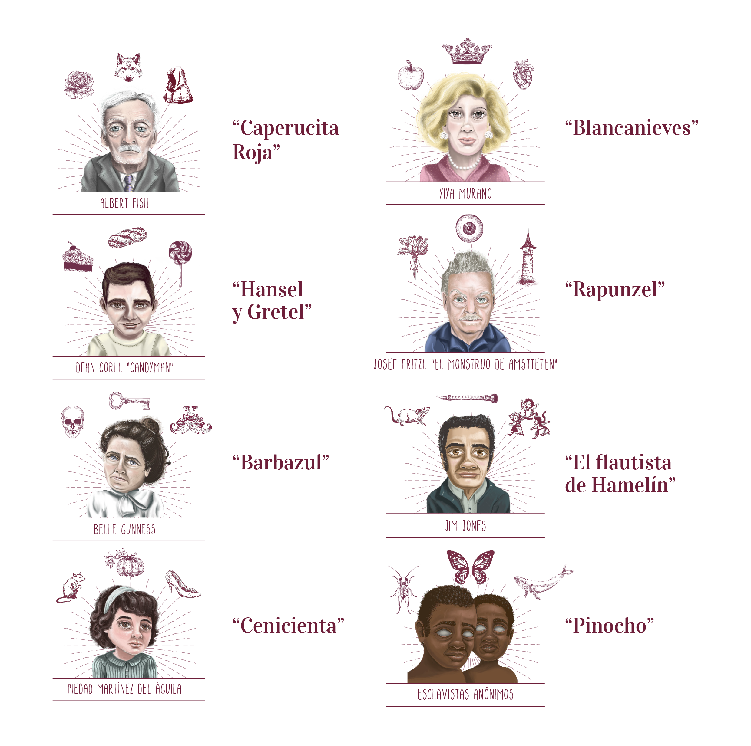 Character illustration "Cuentos de monstruos"