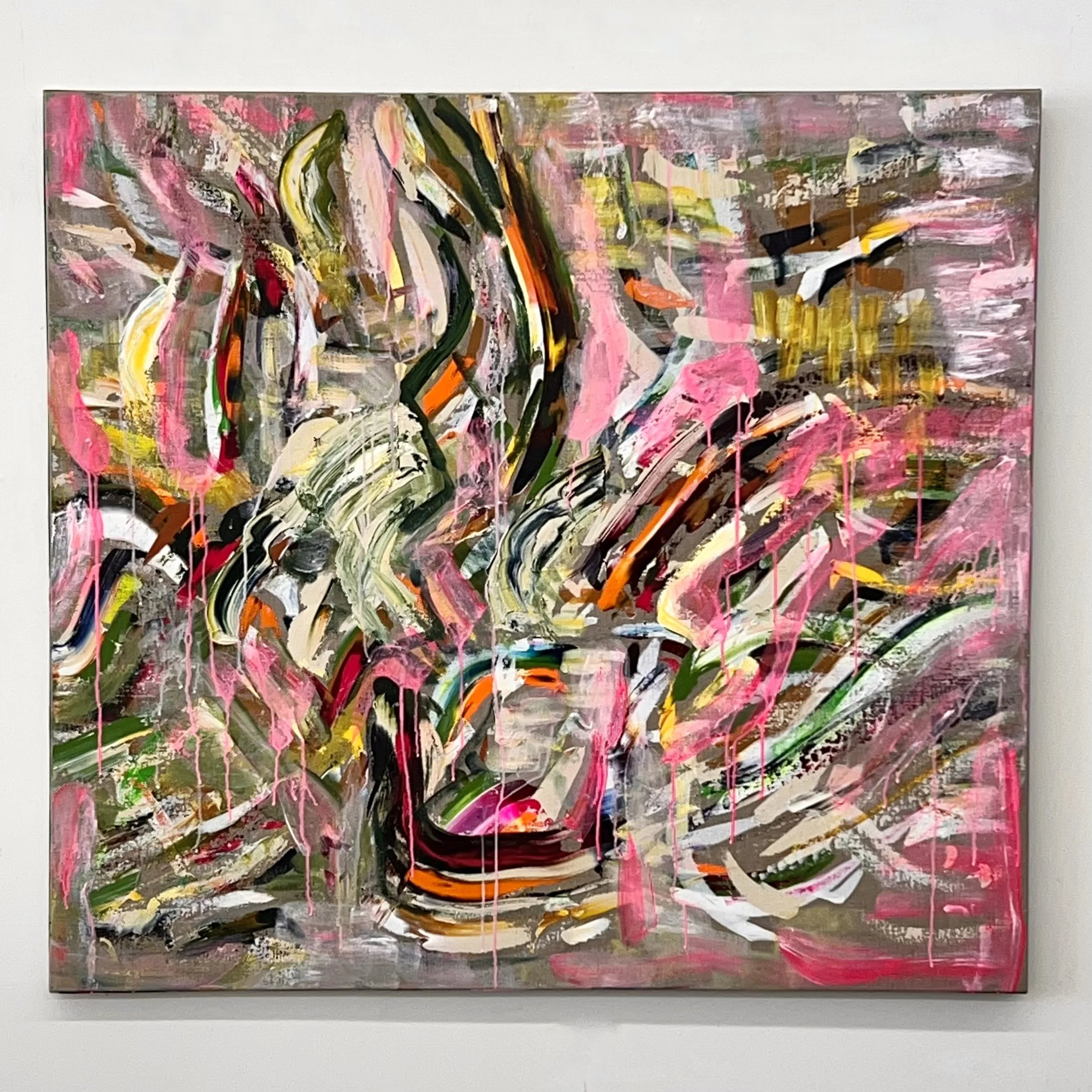 Ritual, 2026, acrylic on linen, 44 x 48 inches