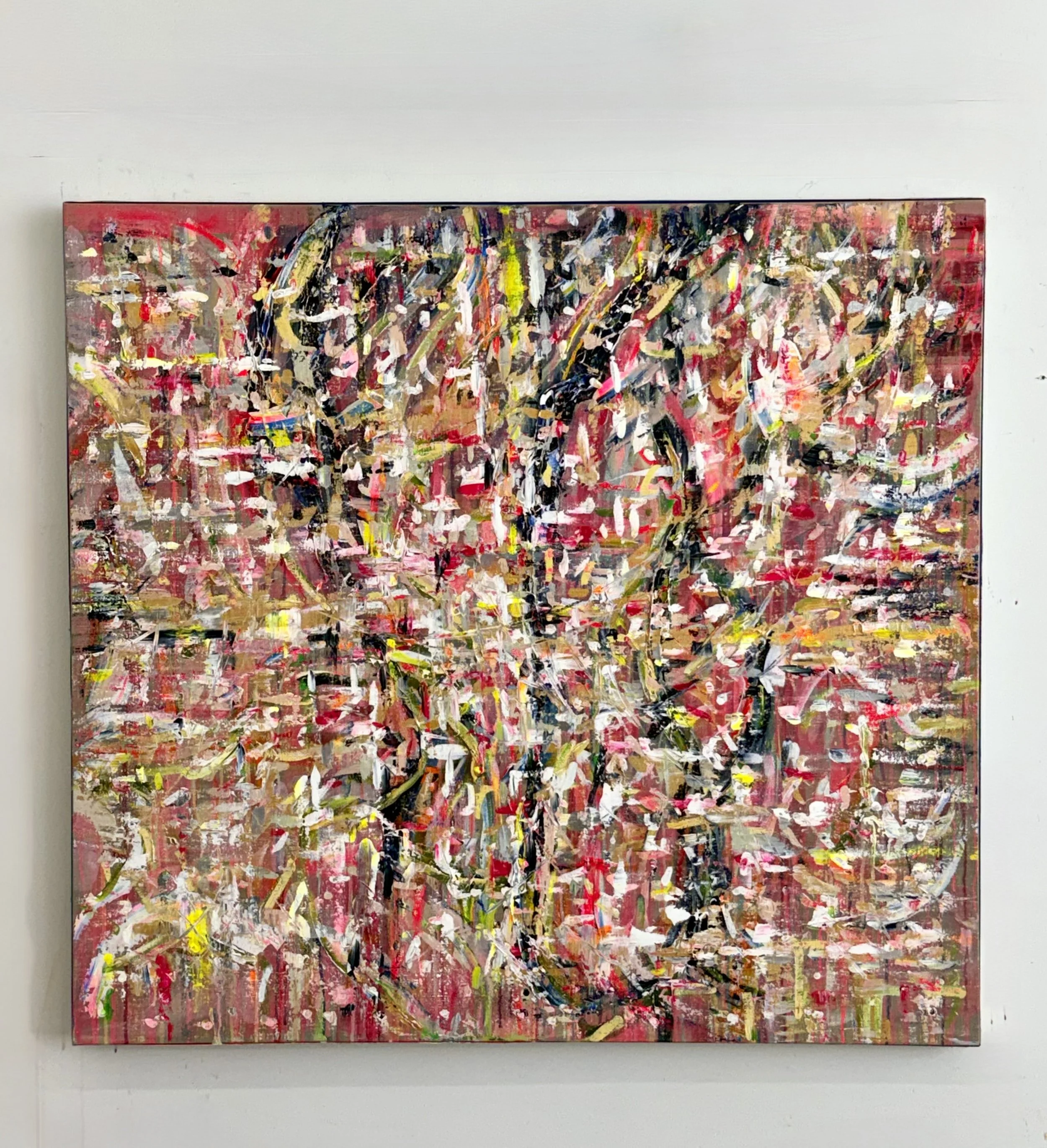 Mercy, 2026, acrylic on linen, 44 x 48 inches