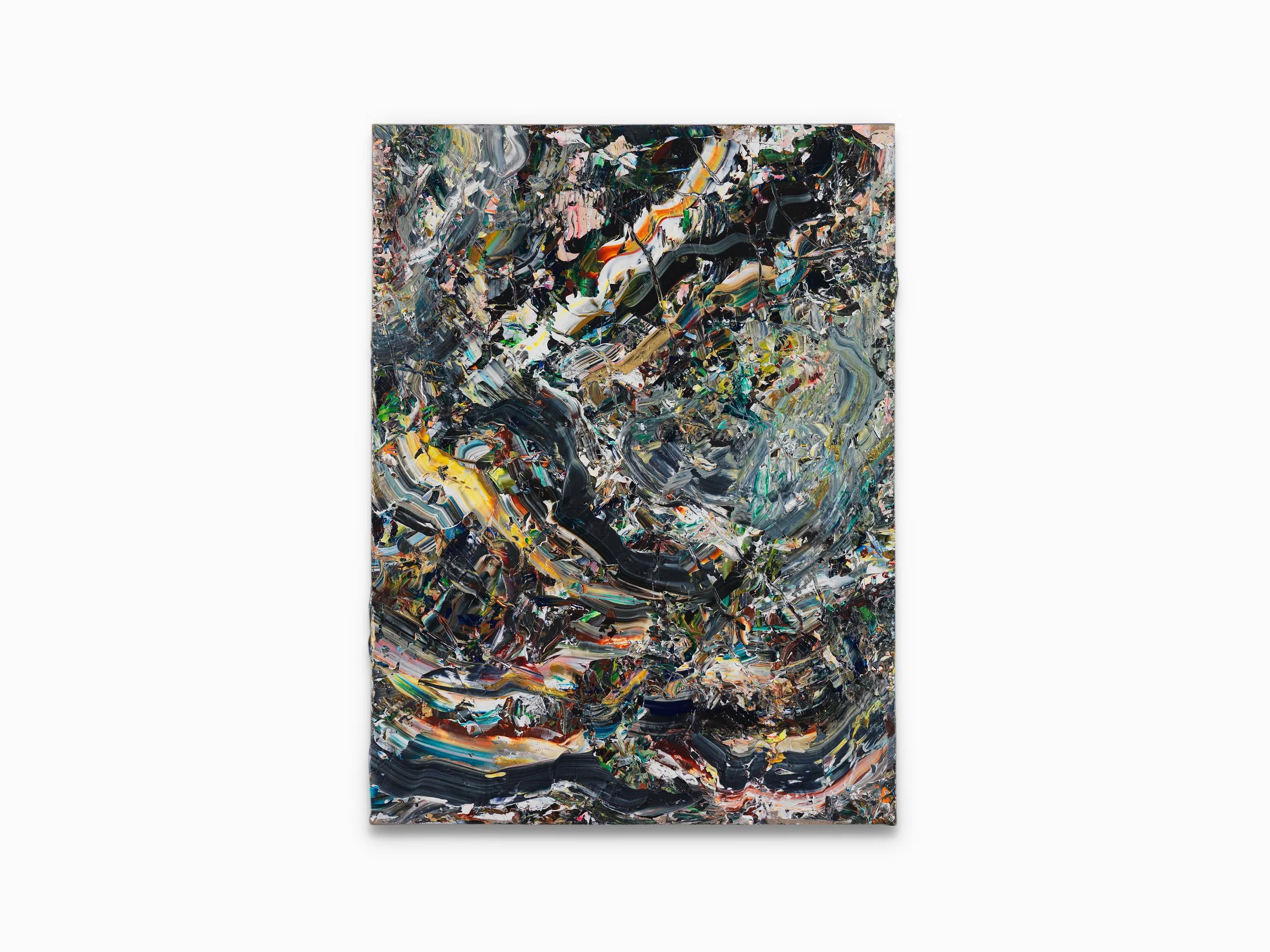 Vital Essence, 2022, acrylic on linen, 32x24 inches