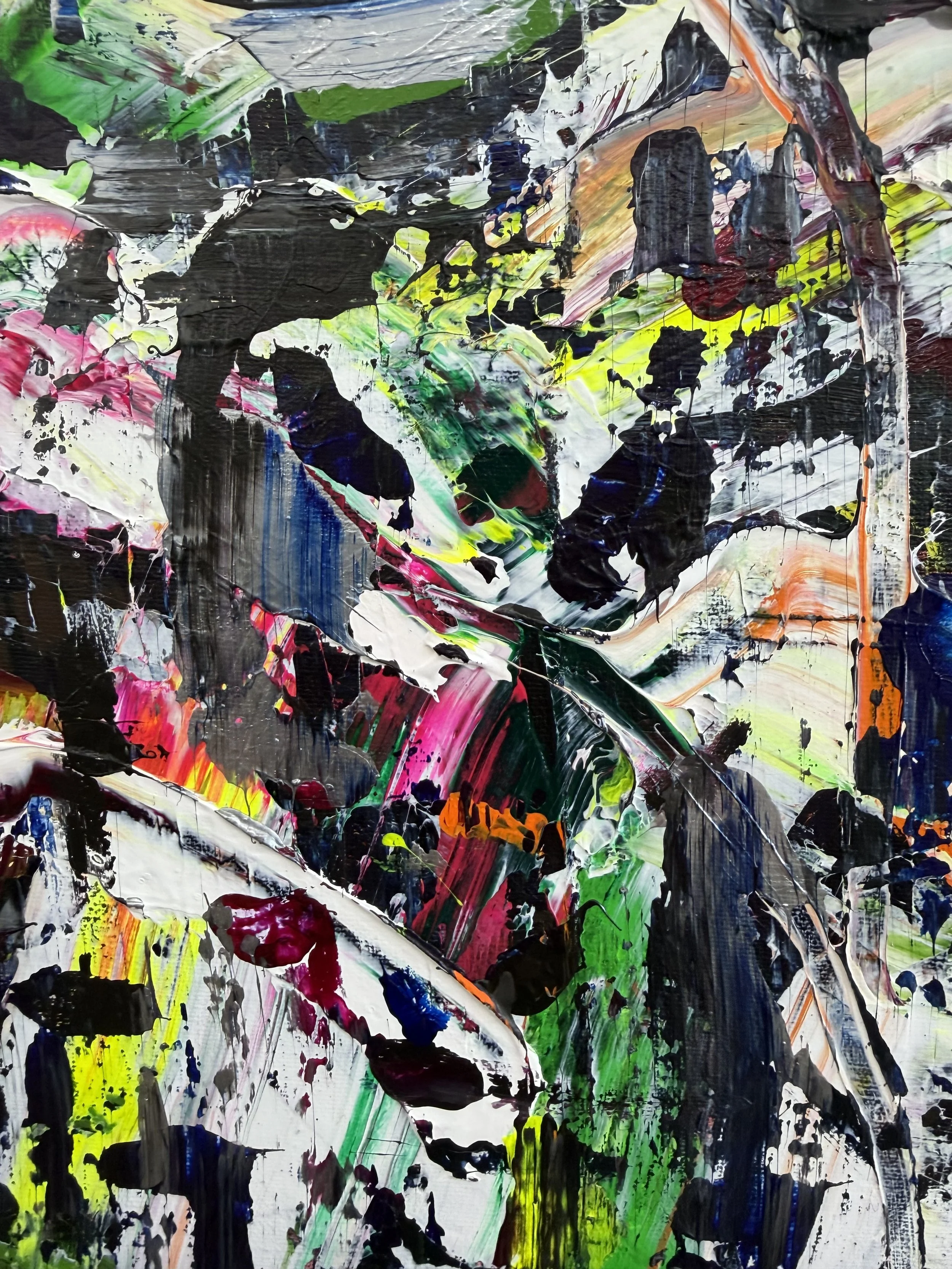 Worth Waiting For, 2026, acrylic on linen, 20x24 inches