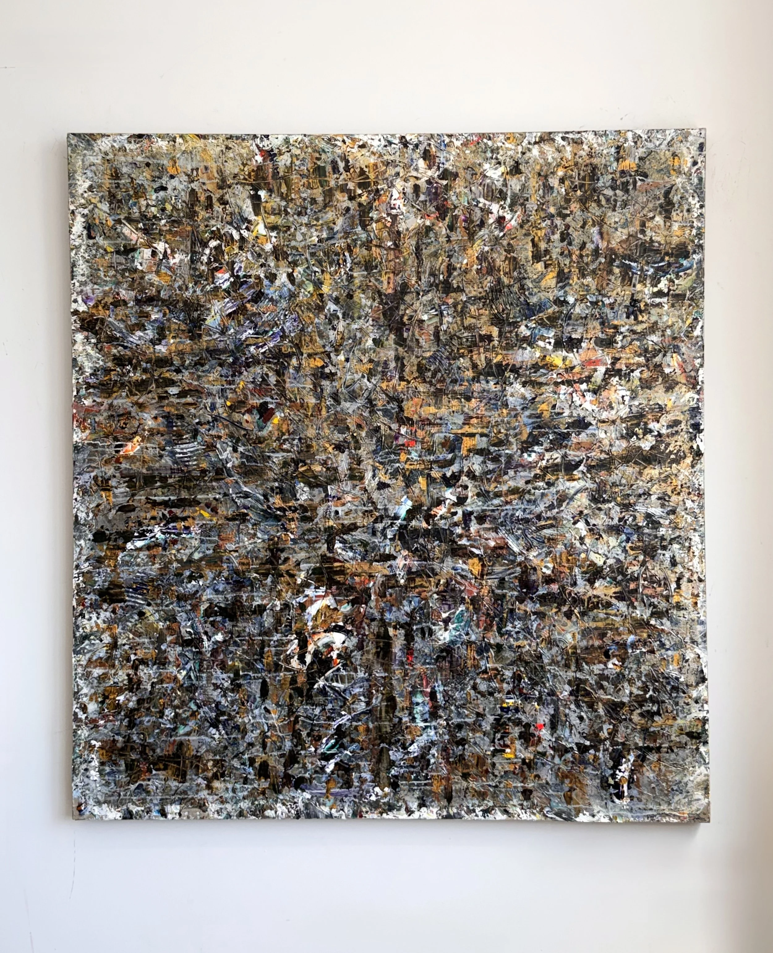 Holy Moment, 2026, acrylic on linen, 65x60 inches