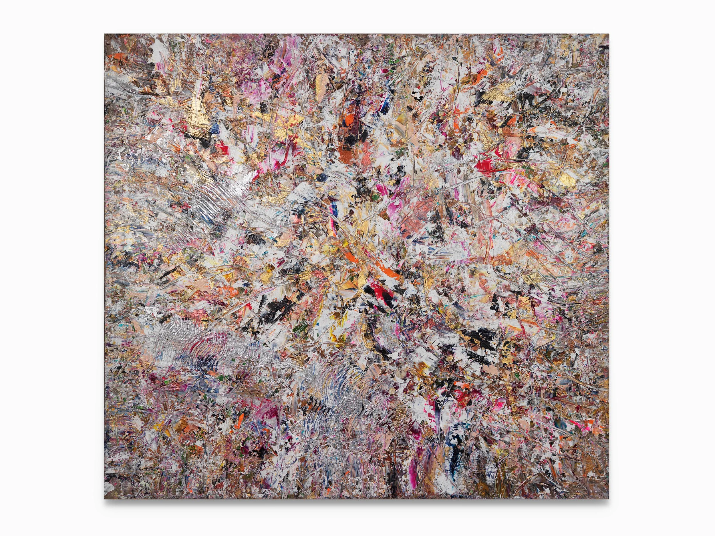 Once and Again, 2023, acrylic on linen, 65x60 inches