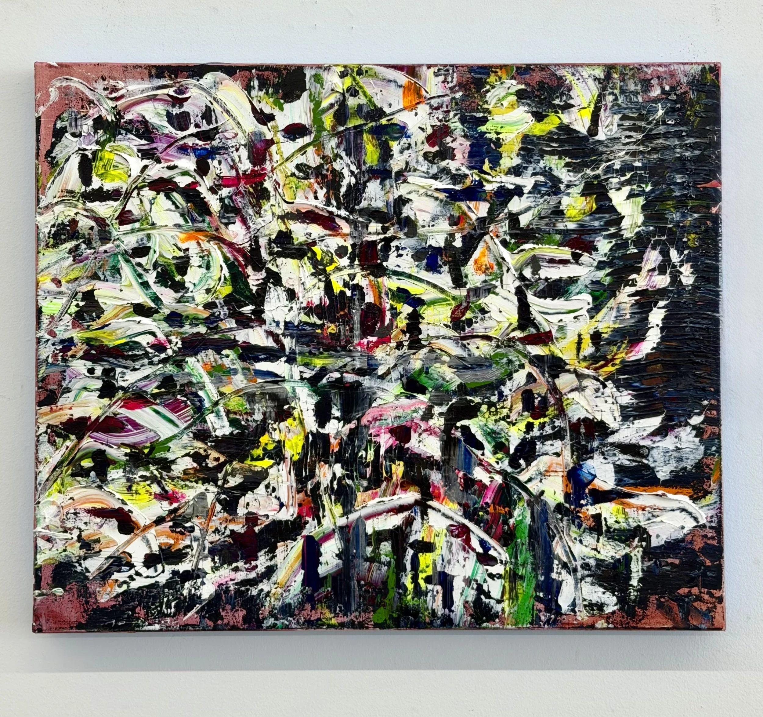 Worth Waiting For, 2026, acrylic on linen, 20x24 inches