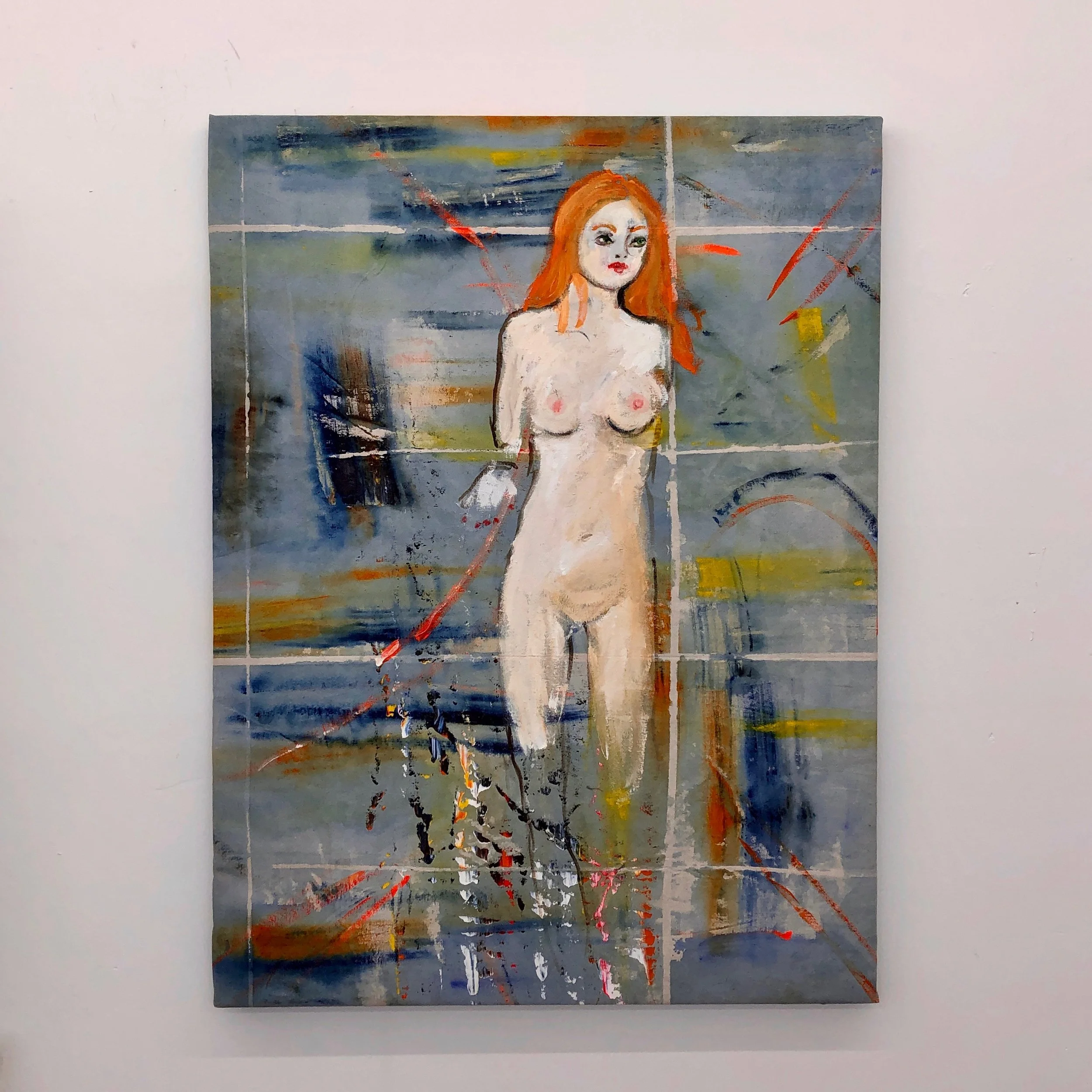 Astarte, 2020, acrylic on canvas, 48x36 inches