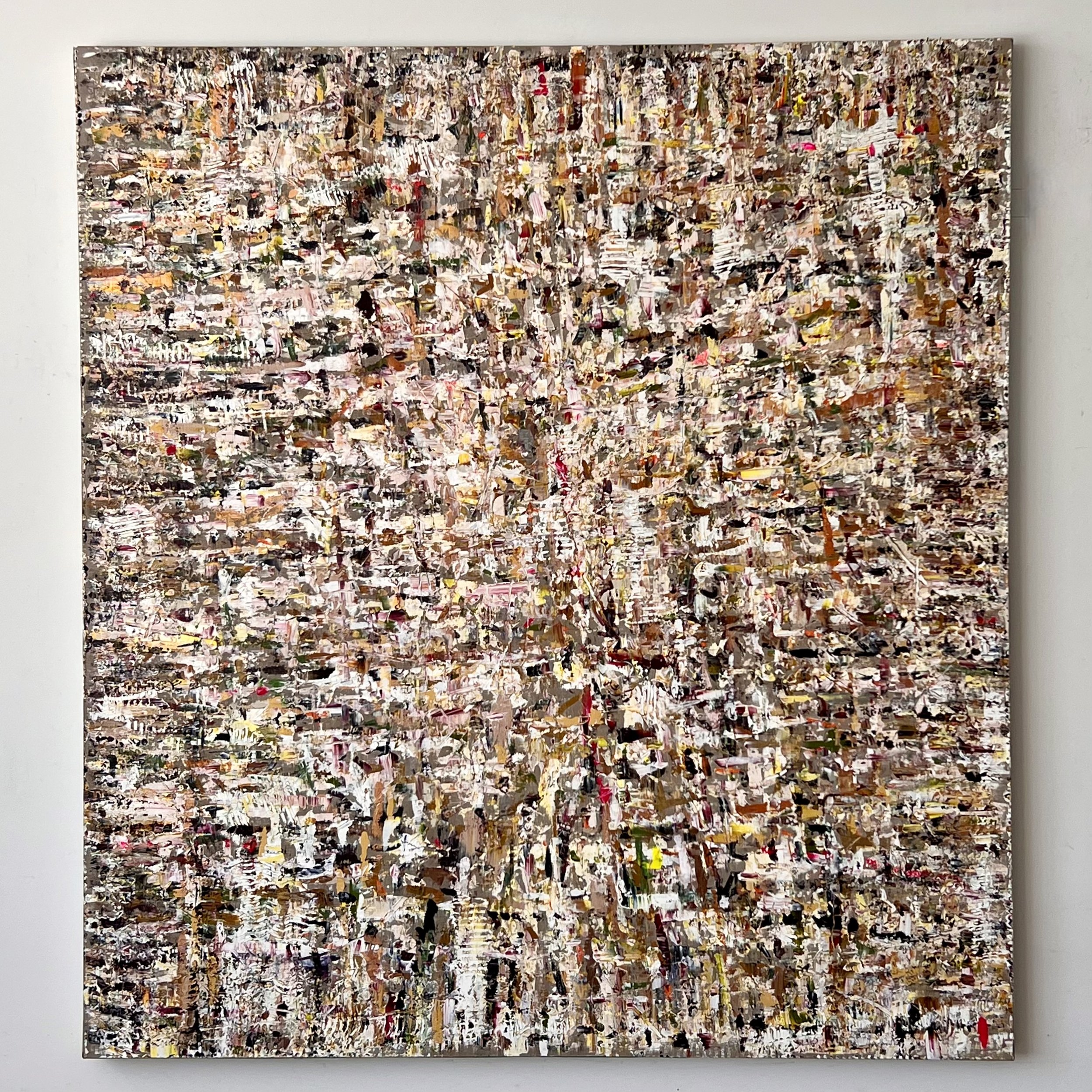 Yearning 2024, acrylic on linen, 72x66 inches