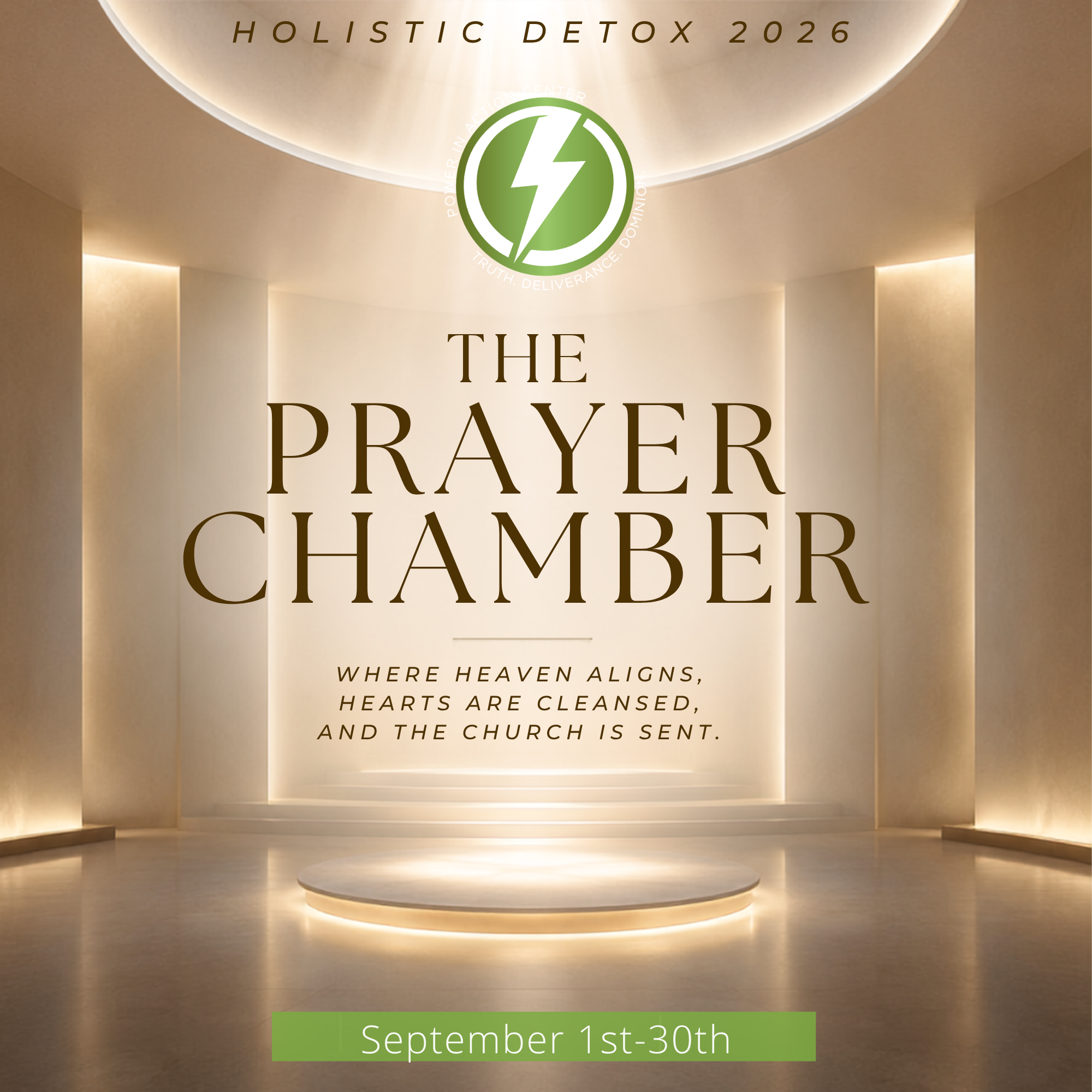 Holistic Detox: The Prayer Chamber