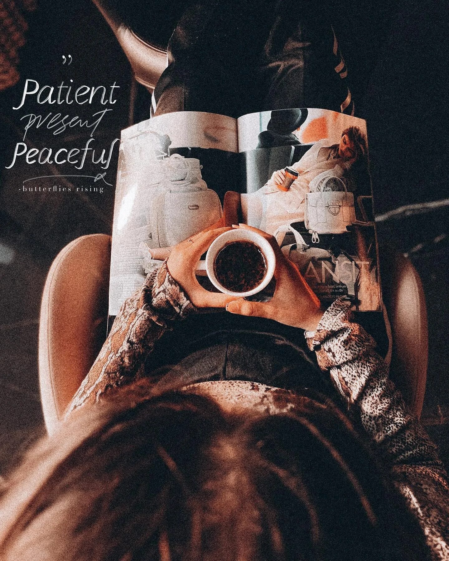 Present, patient and peaceful are the three mantras I&rsquo;m trying to follow these days- Why? 

Half a year ago, I made a minor work-mistake which triggered anxiety for me, so much so that I started rechecking my work 5-6 times, kept staring at my 
