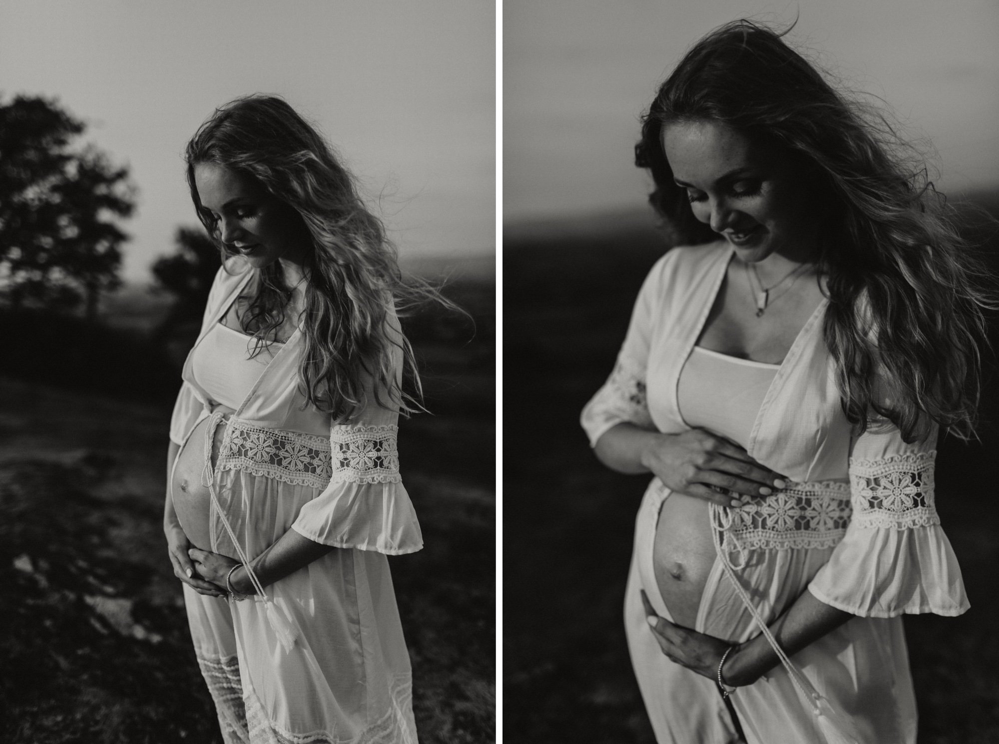 Motherhood Photography in Devon_Sunset maternity photo shoot on Dartmoor_Freckle Photography_002.jpg
