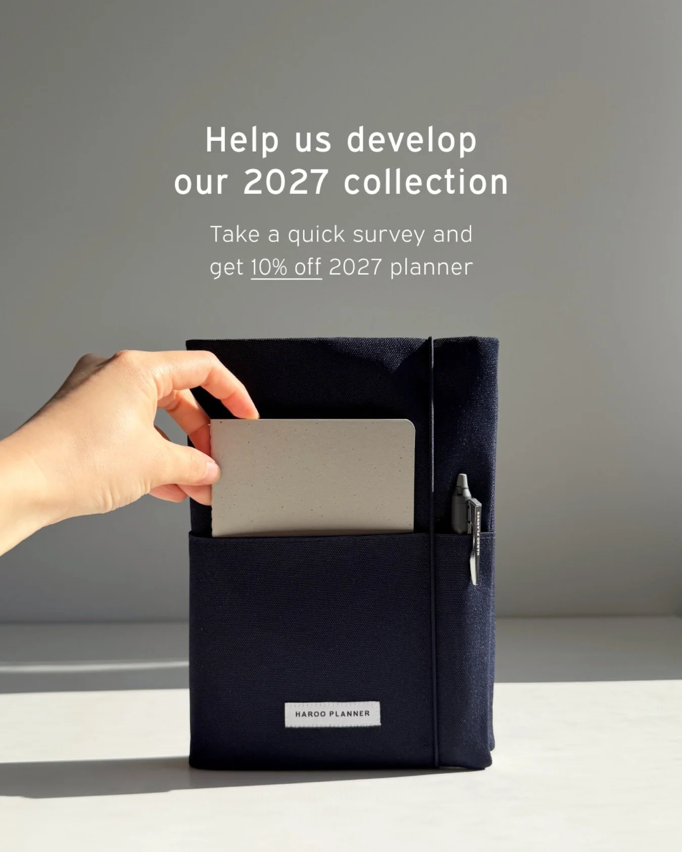 Haroo community&mdash; your feedback has shaped Haroo since the very beginning, and so many improvements over the years have come directly from your suggestions 🤍

This survey will once again help guide the design of our upcoming collection, includi