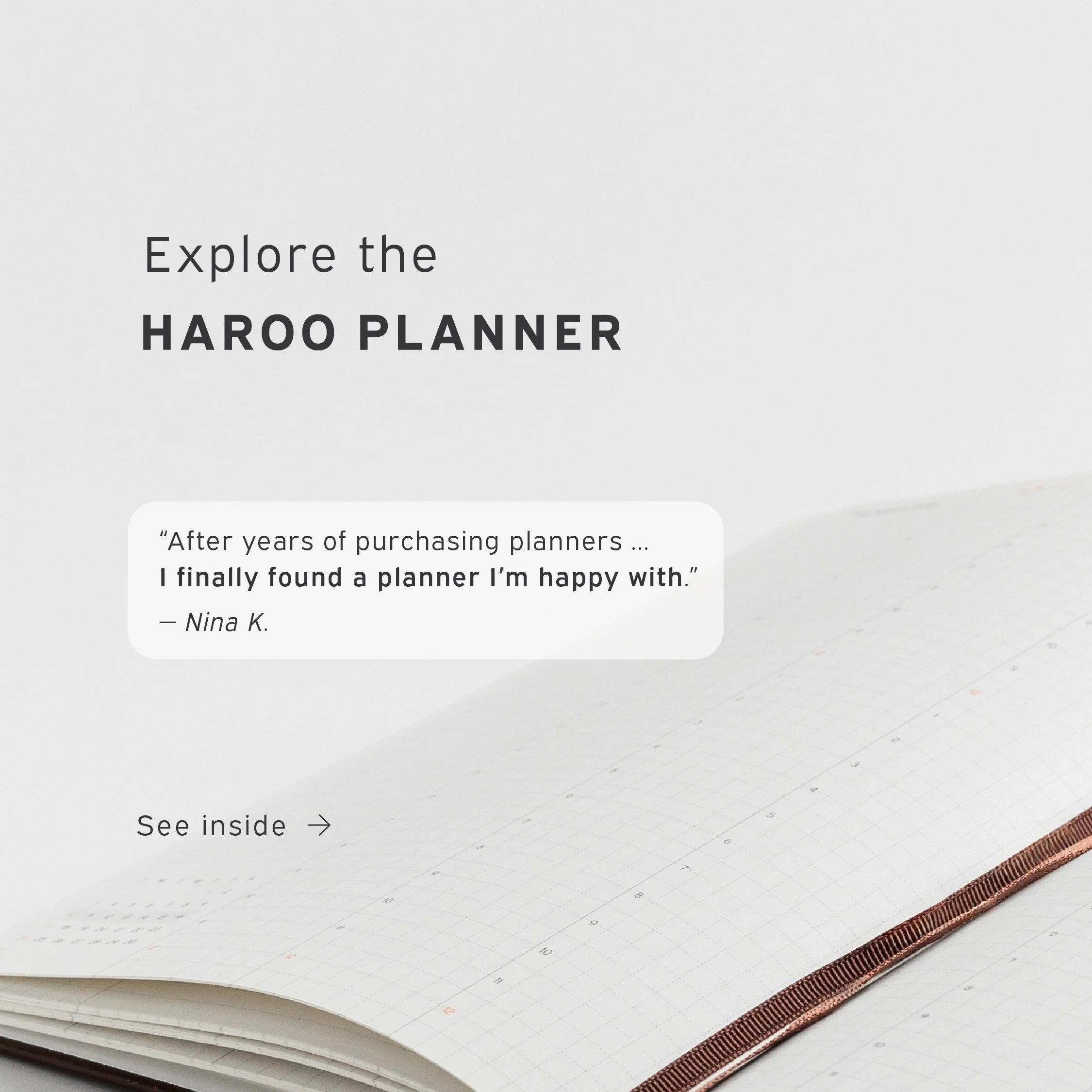 A look inside the Haroo Planner&ndash; a minimal, functional weekly planner for everyday tasks, routines, and memories ☁️

Swipe through this planner tour to explore the pages, compare horizontal and vertical weekly layouts, and see spec and featured