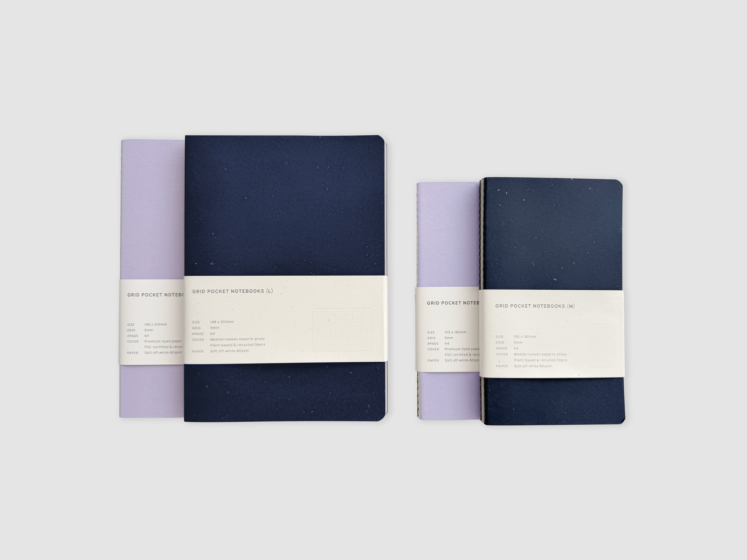 Pocket Notebooks (Set of 3)