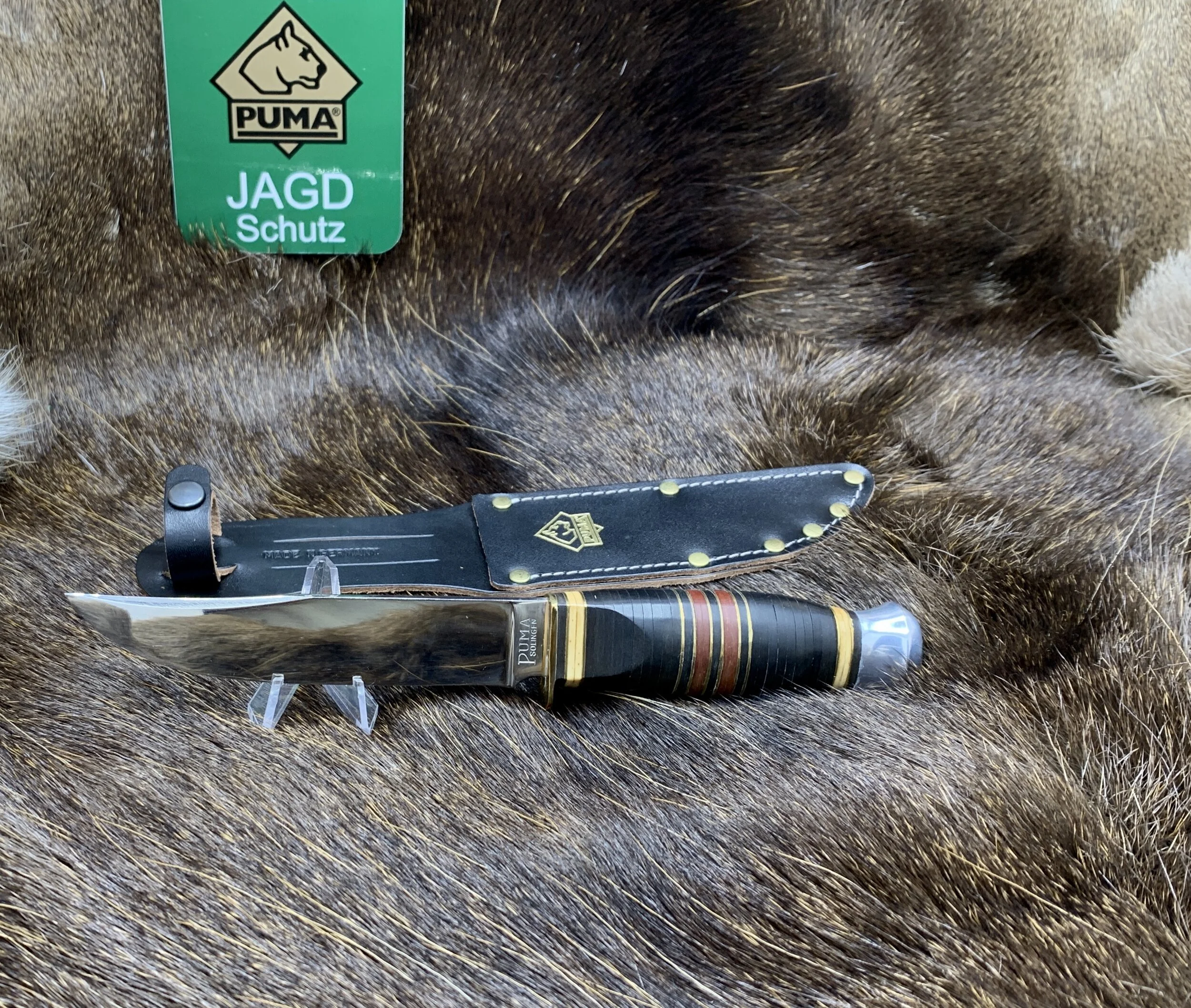 VINTAGE KNIFE CASE STAG HUNTER *4143楽YH VINTAGE KNIFE CASE STAG HUNTER *4143楽YH