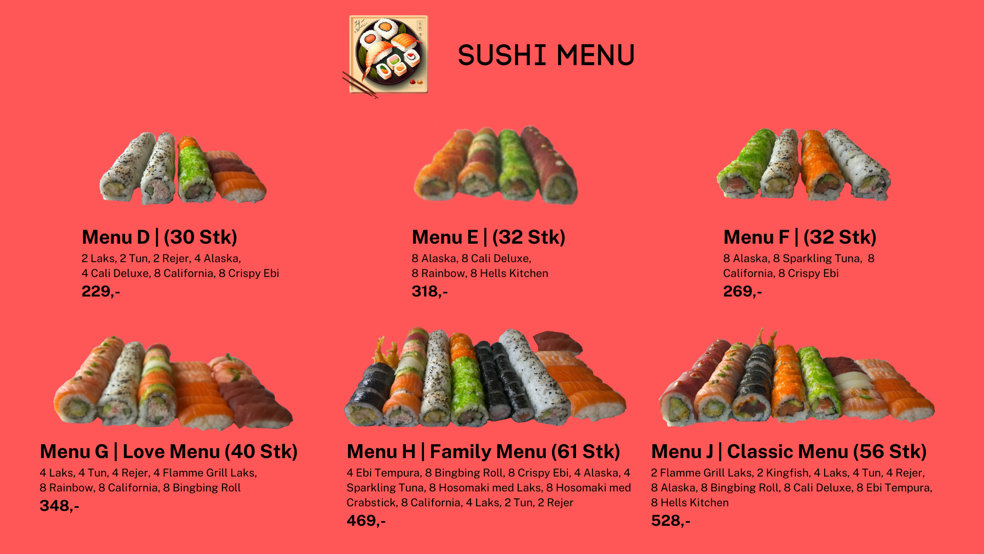 YoYo Sushi — YoYo Kinesiske Restaurant