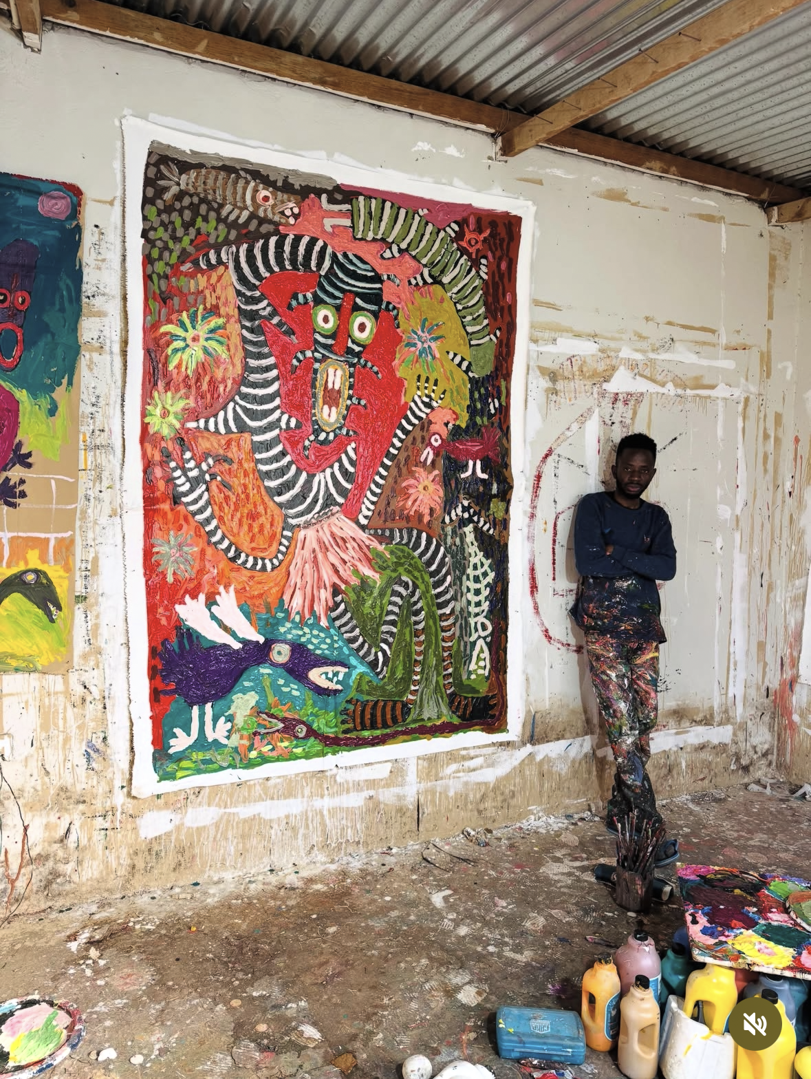 Bringing Art Into the Room: with Zambian Artist Boyd BishongaAt