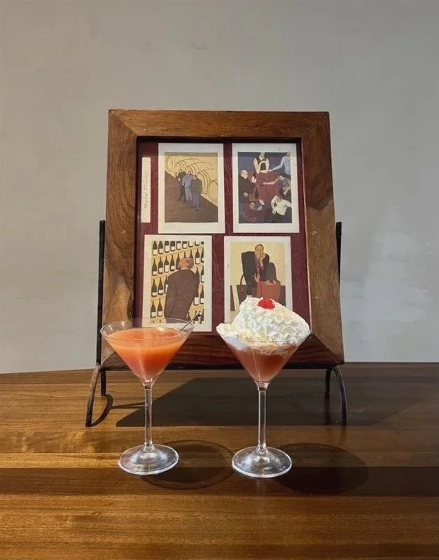 Strawberry &amp; Cherry Cream Soda Mocktail