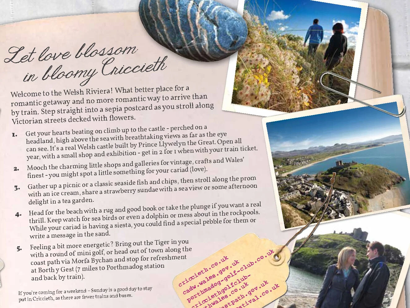 From Wales On Rails - Romance of Rail. Sourcing and creating atmospheric images and memento memories. For Cambrian Railways Partnership, working with Kate Hamer Design