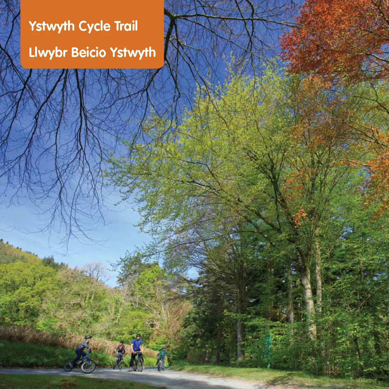 Aberystwyth Cycle Guide - getting started with cycling in and around town. For TRACC/Welsh Assembly Governmment, working with Kate Hamer Design