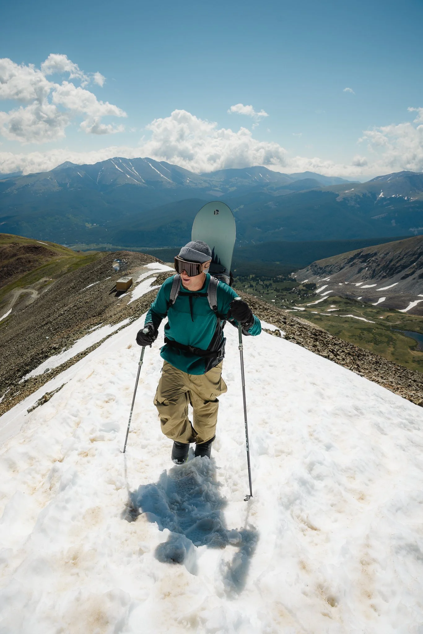 Summer boarding, The ultimate guide to Hiking the 4th of July bowl on Peak 10 in Breckenridge