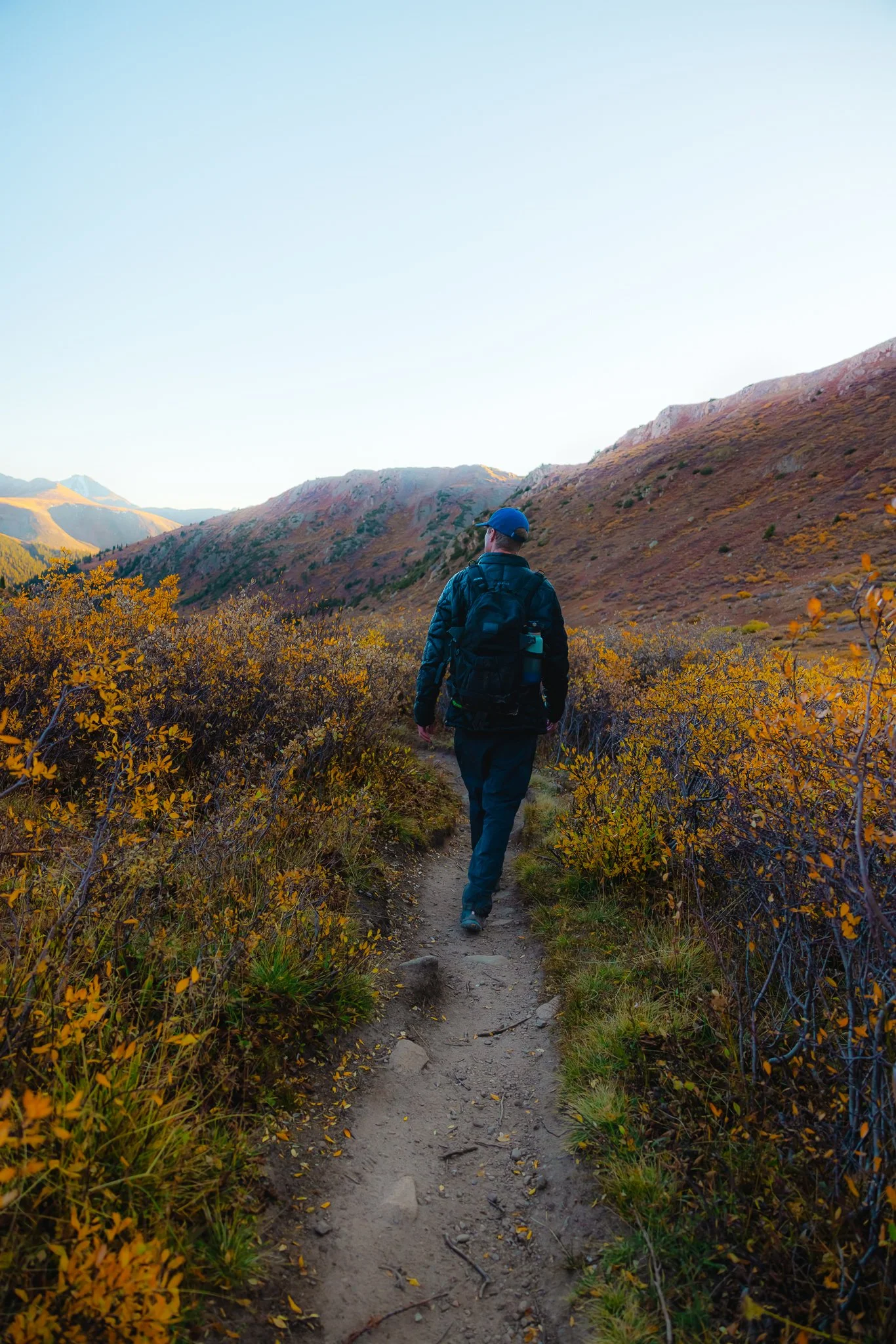 Independence Pass, Hiking to Lost Man’s Lake Via Lost Man Trail in the Fall