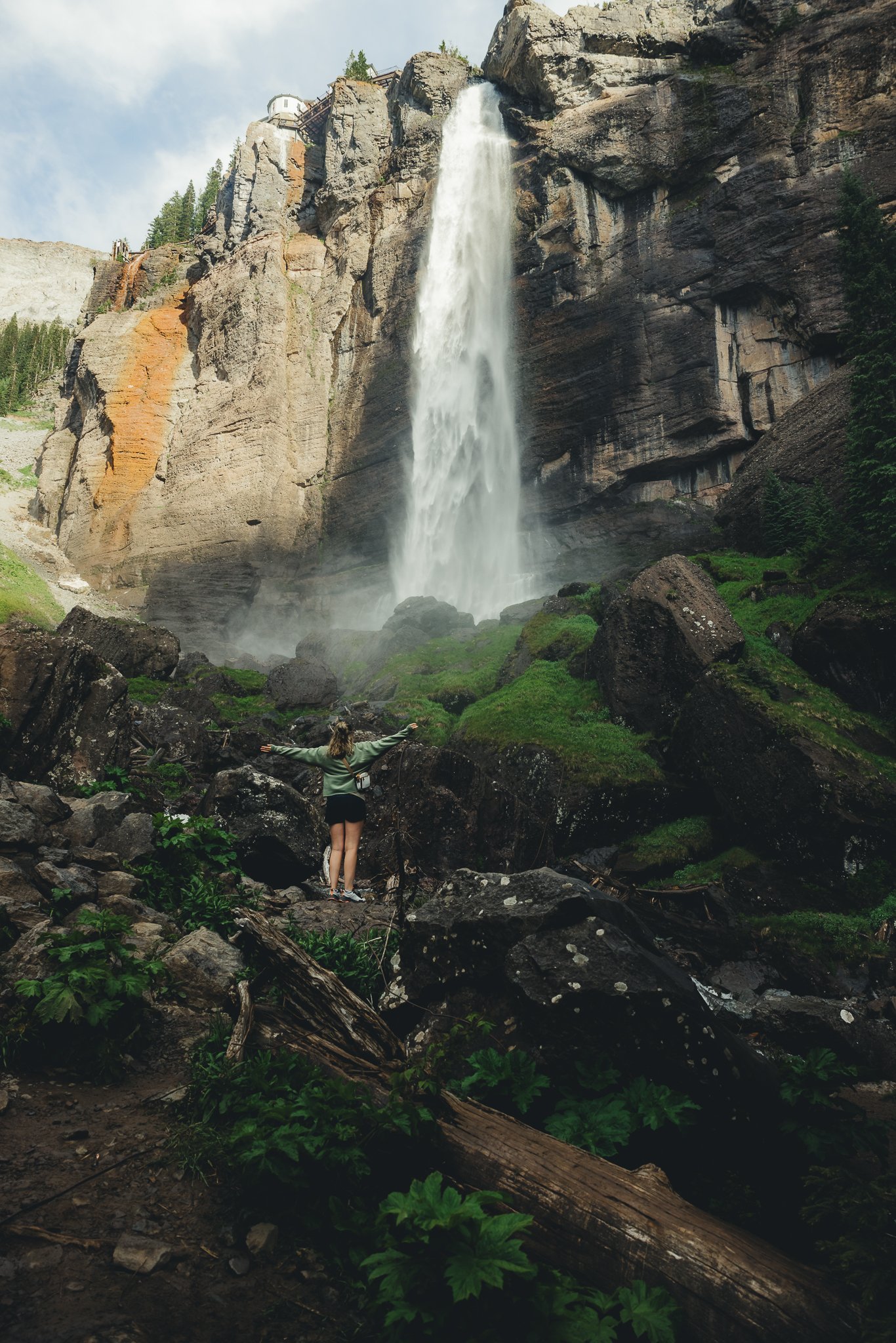 Getting close to the Waterfalls