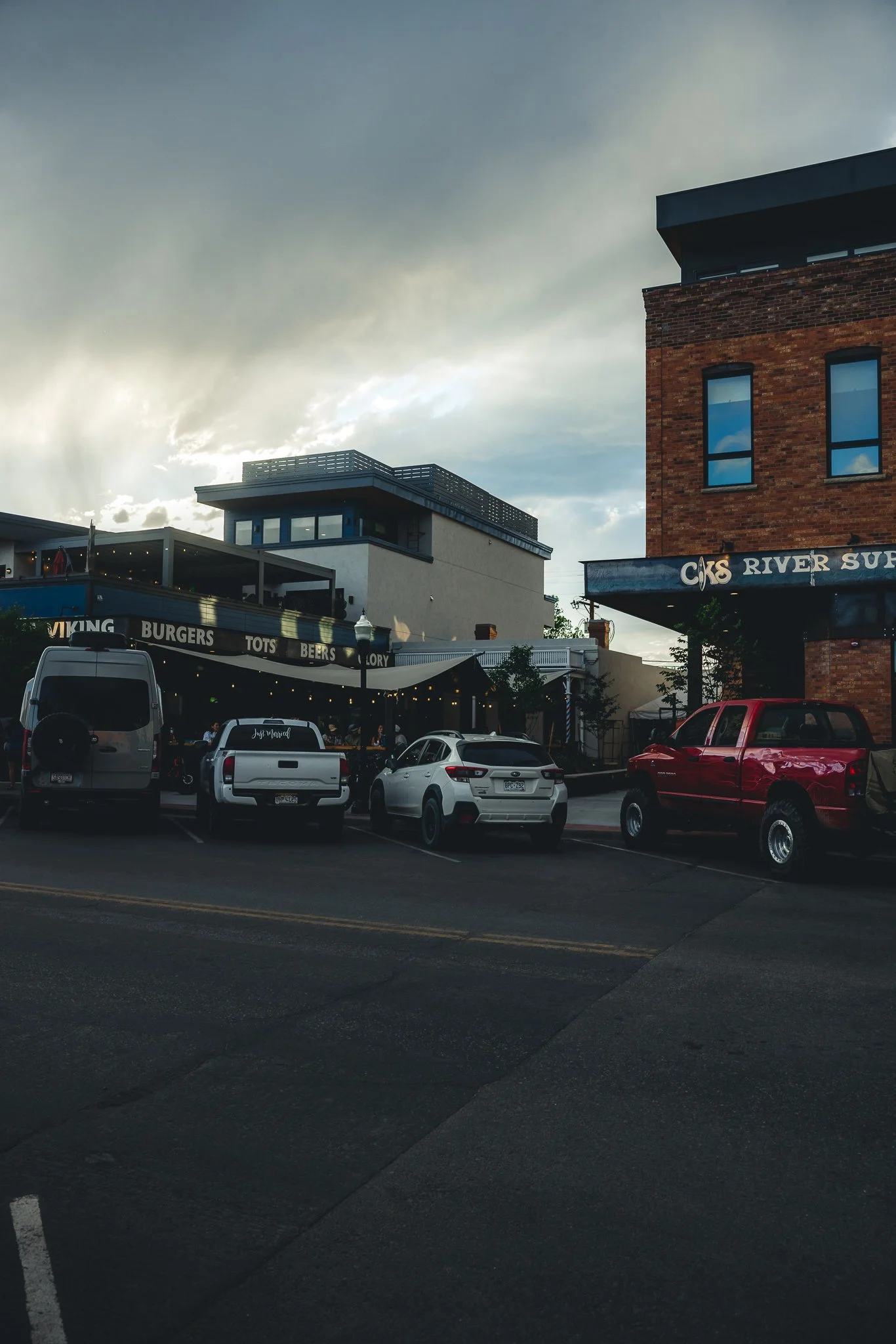 Hot burger spot in the town of Buena Vista, CO