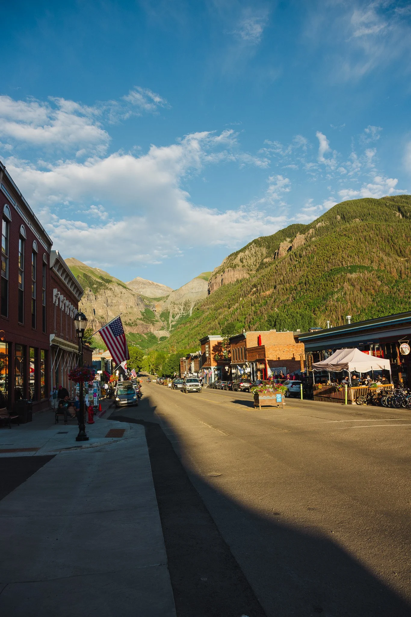 mountain town