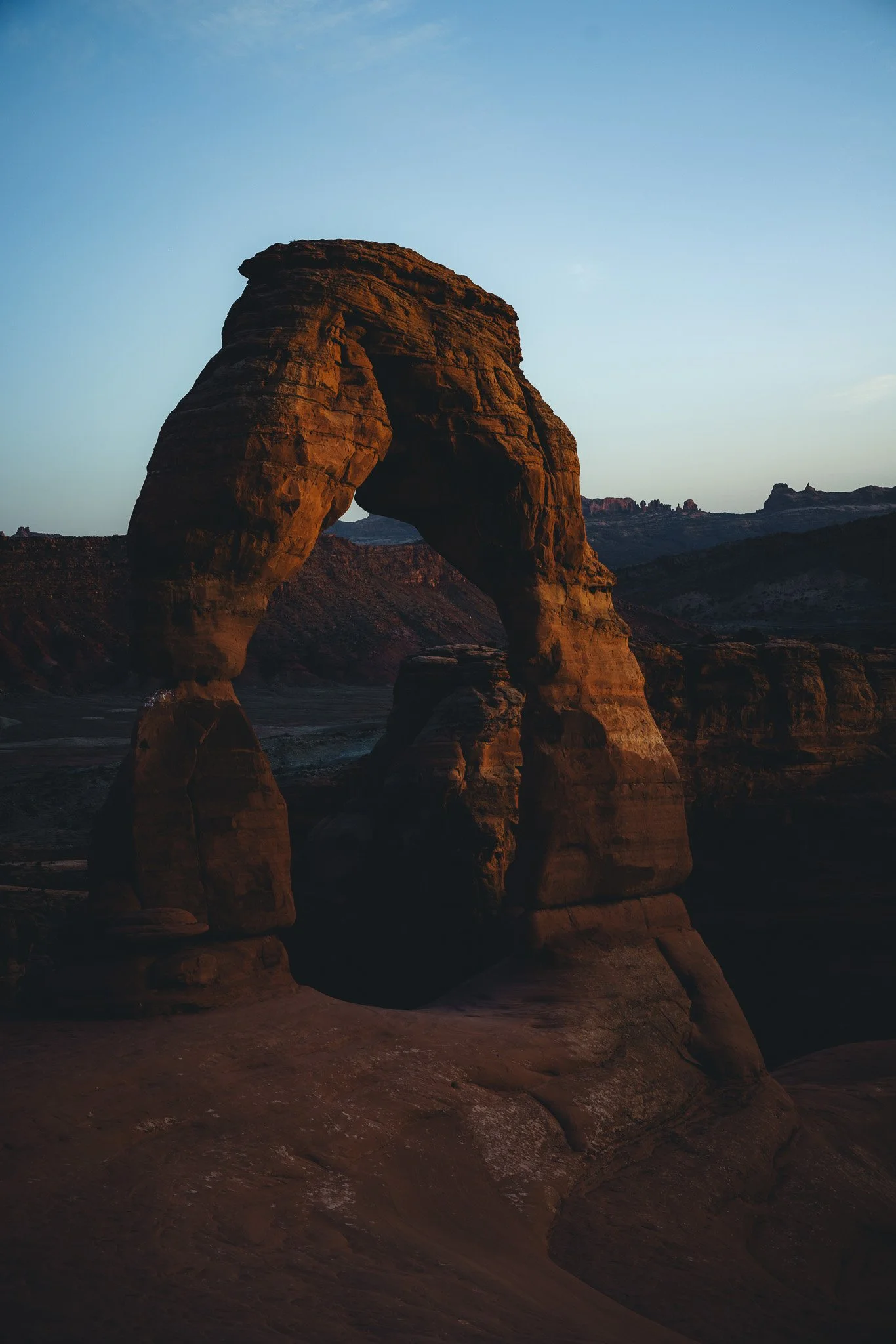 Arches at Golden Hour