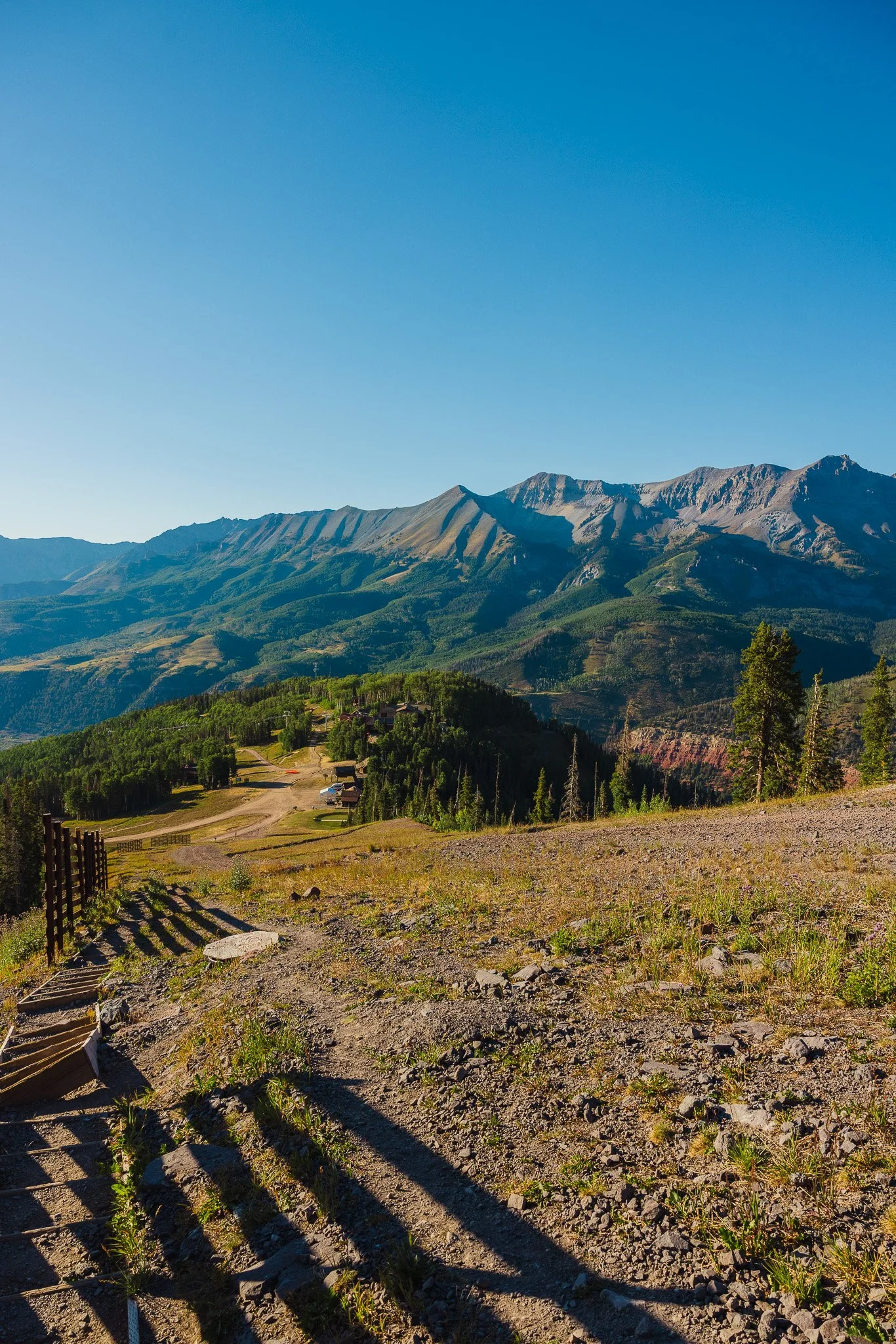hikes on the ski resort
