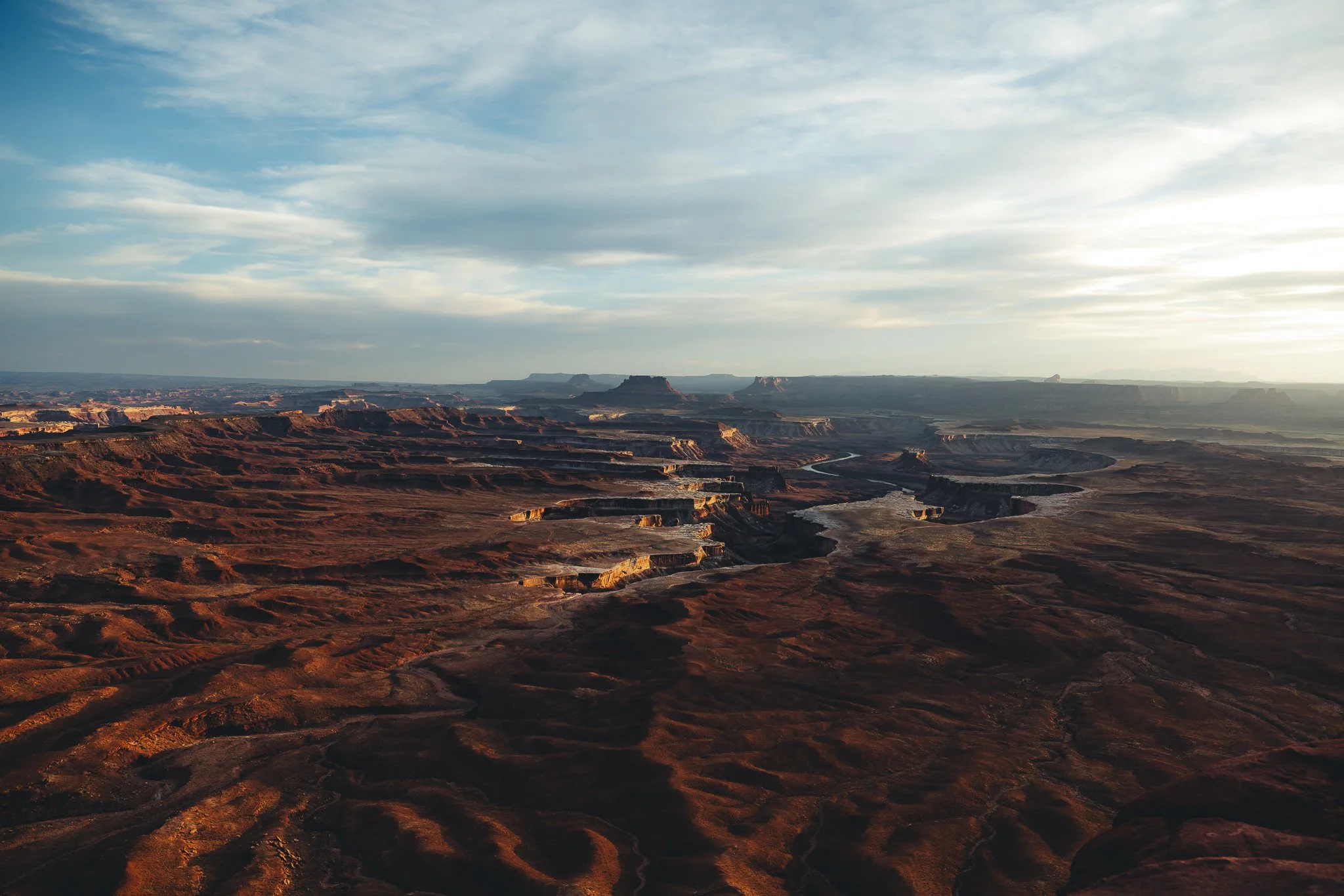 The famous overlook in Canyonlands National Park