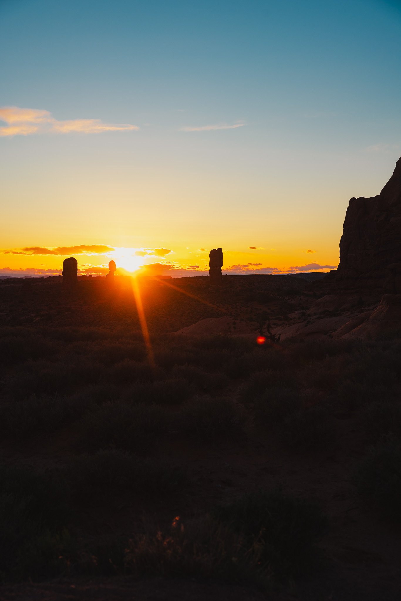The most beautiful desert sunsets