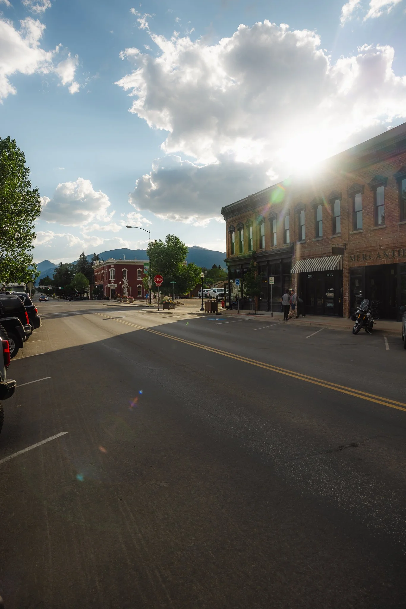 Downtown BV with local restaurants and shopping