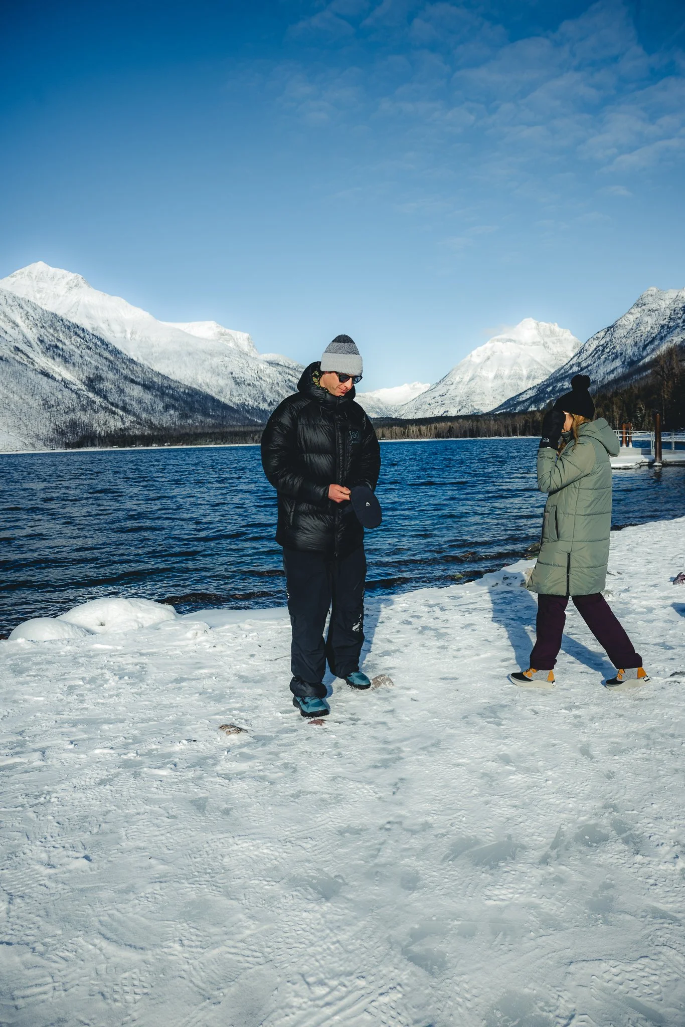 Having fun and enjoying the views in Glacier
