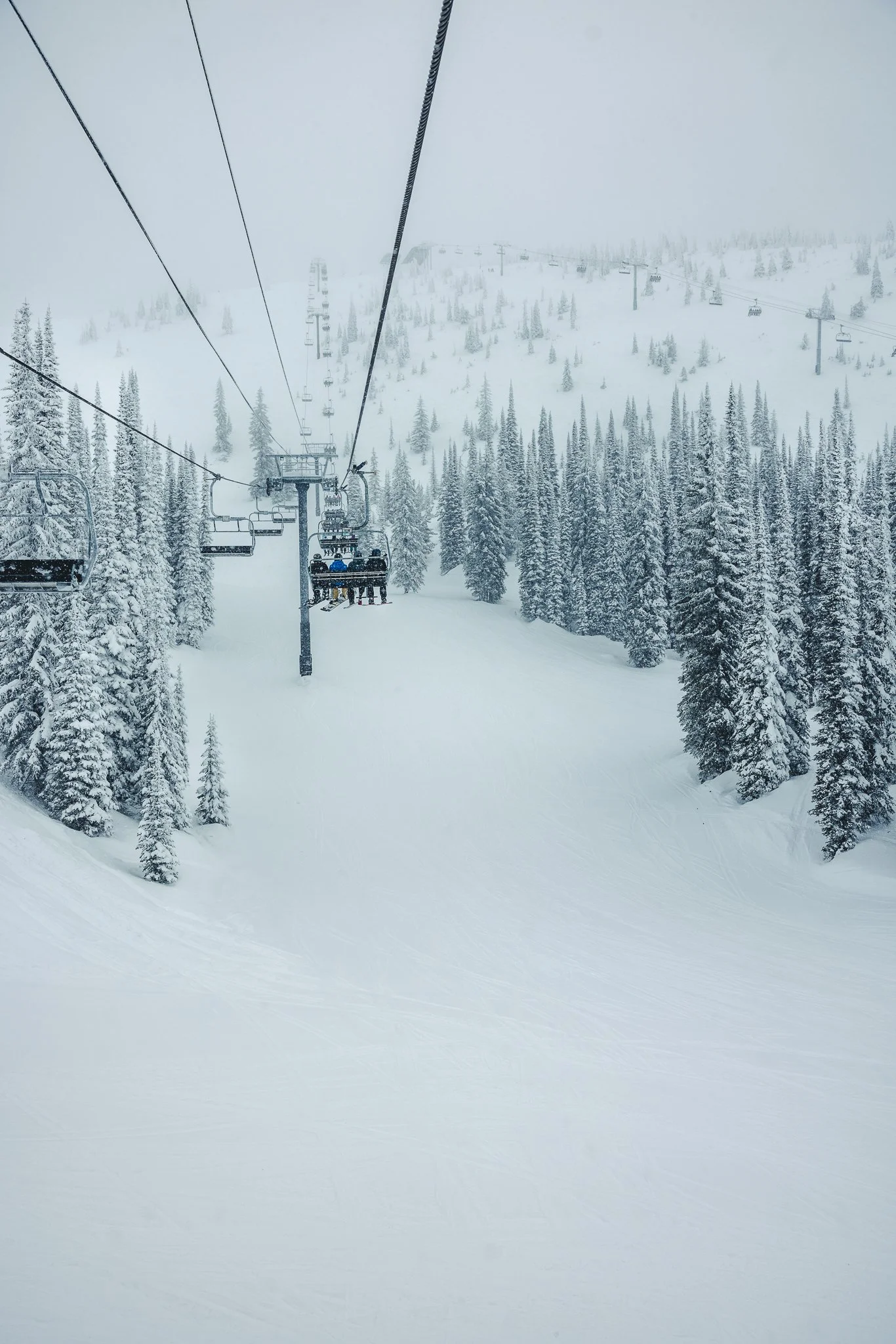 Views off of the Big Mountain Express