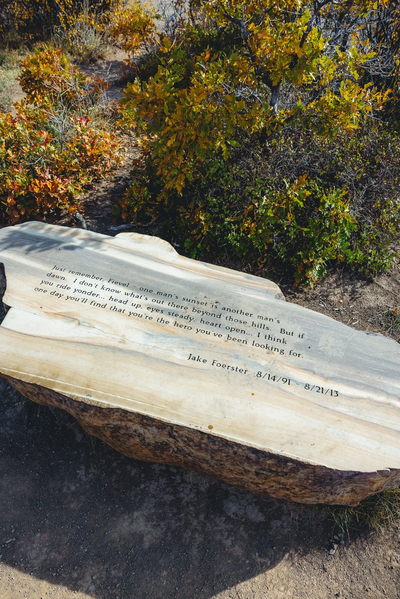 A quote at the top of Spiral Point