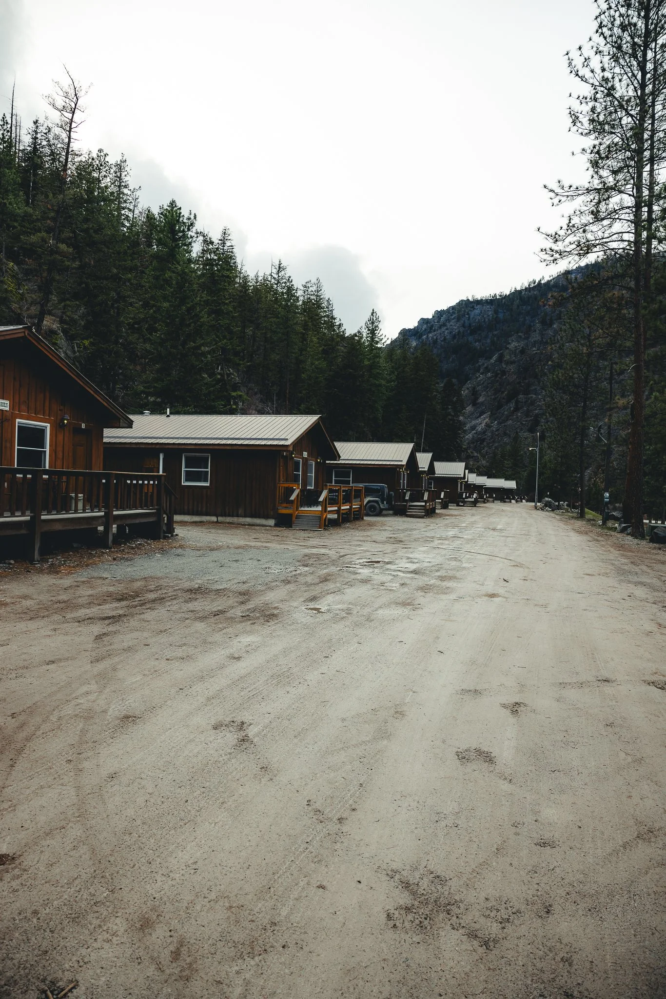 Cabins on site