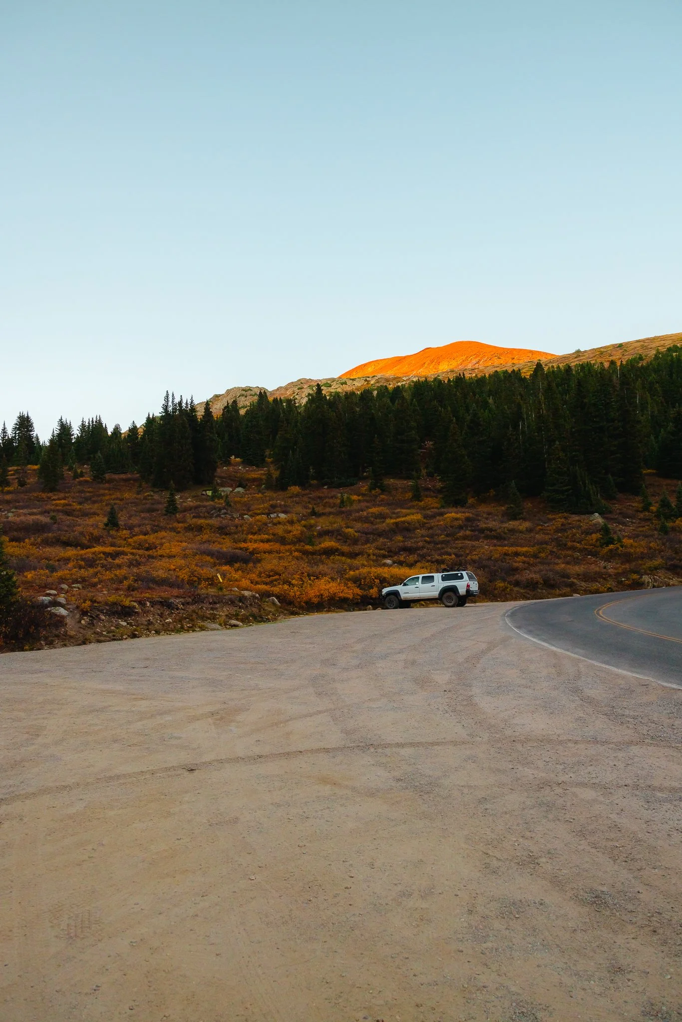 Parking at the trailhead