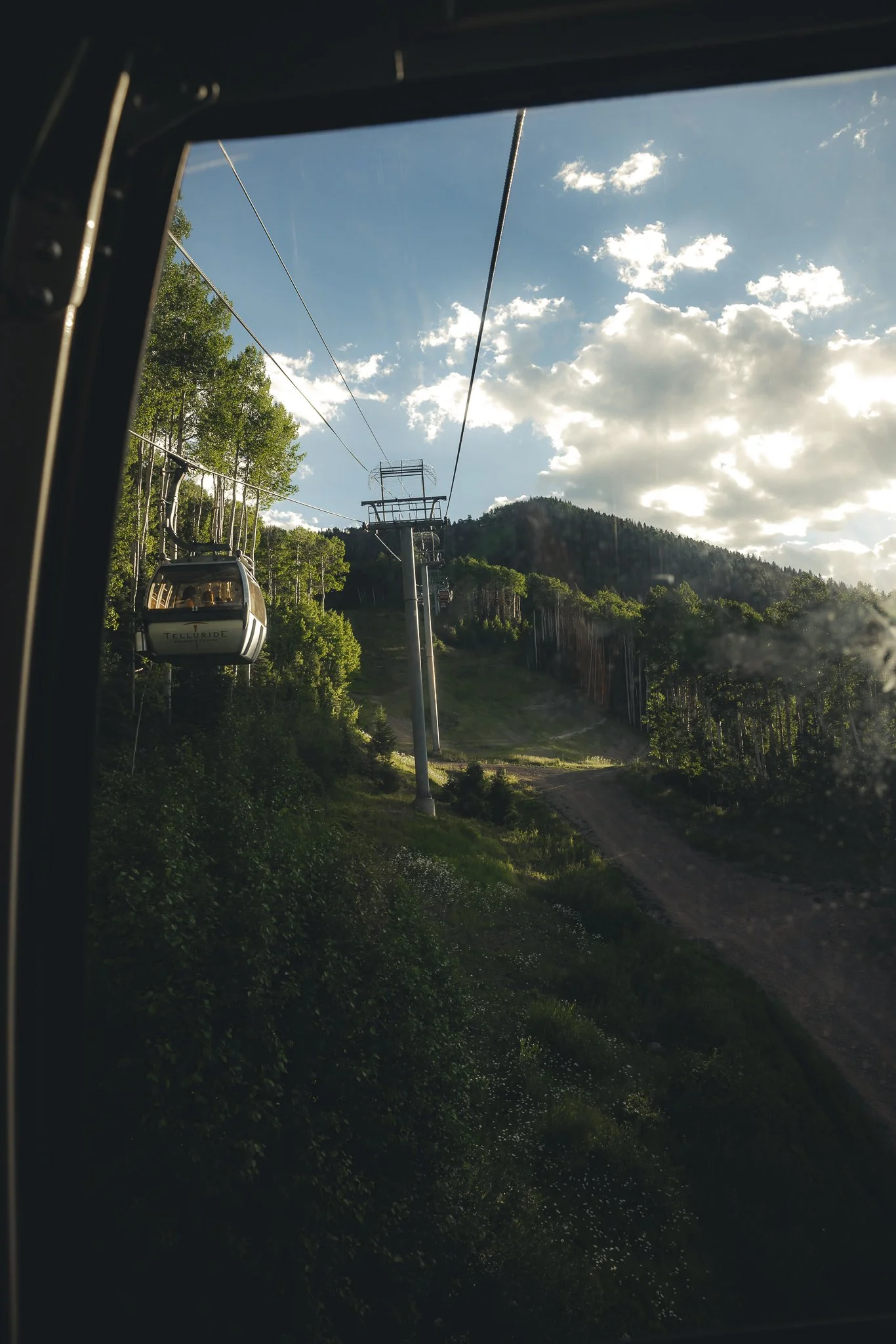 A ride up the gondola